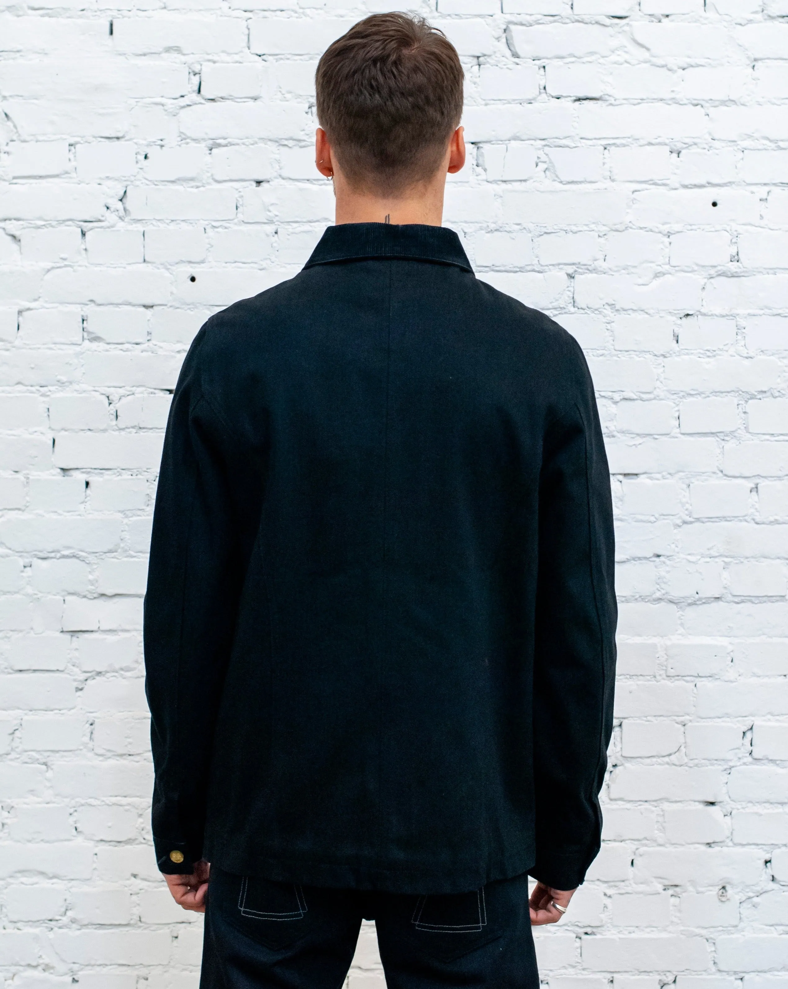 Chore Jacket 673 Black Denim sold by Eat Dust product image thumbnail 4