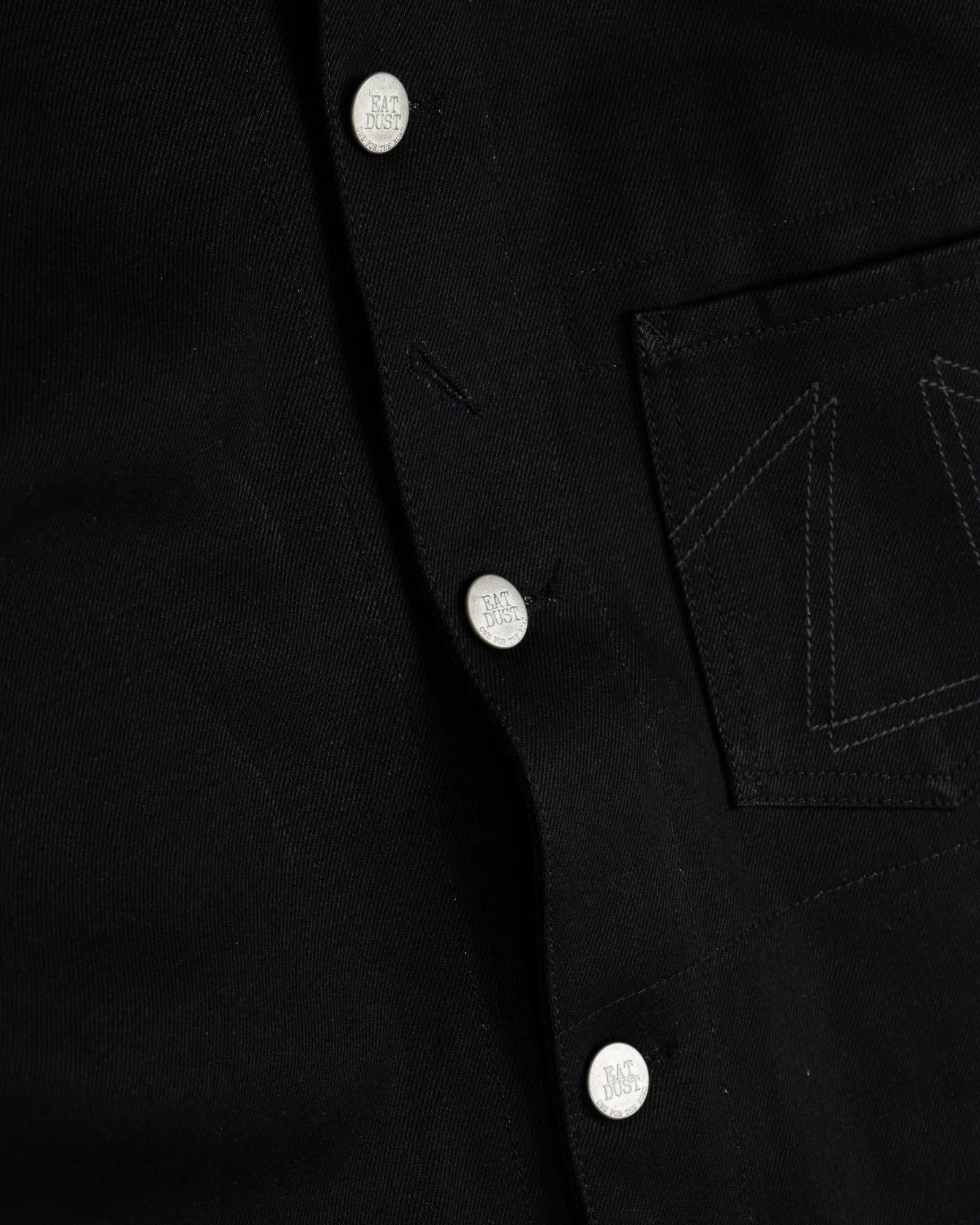Chore Jacket 673 Black Denim sold by Eat Dust product image thumbnail 3