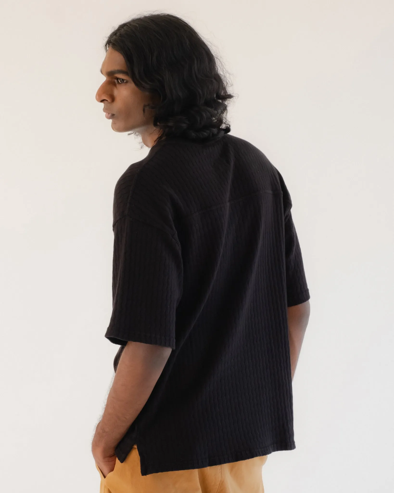 Big T Cotton Mesh Black sold by Eat Dust product image thumbnail 5