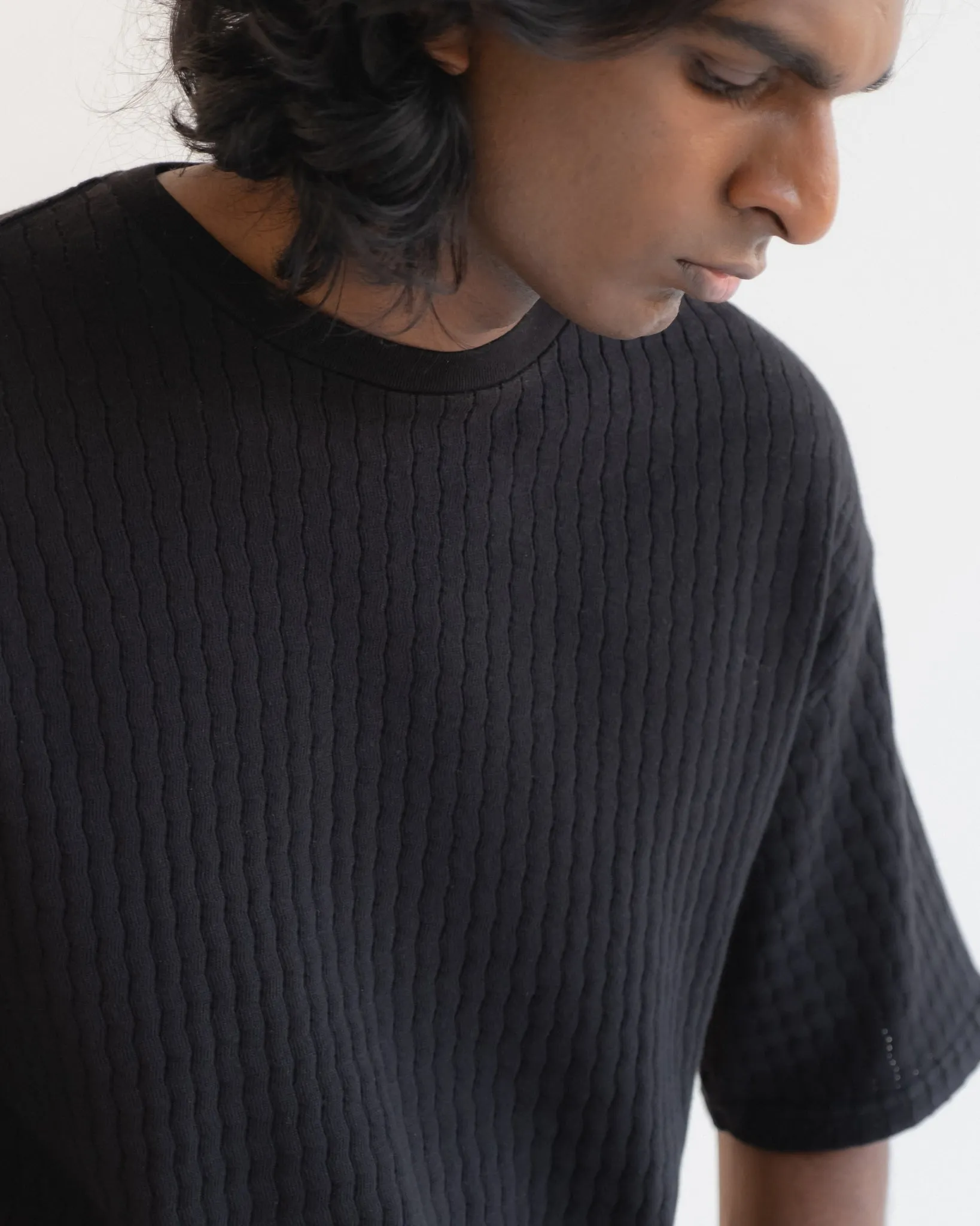 Big T Cotton Mesh Black sold by Eat Dust product image thumbnail 4