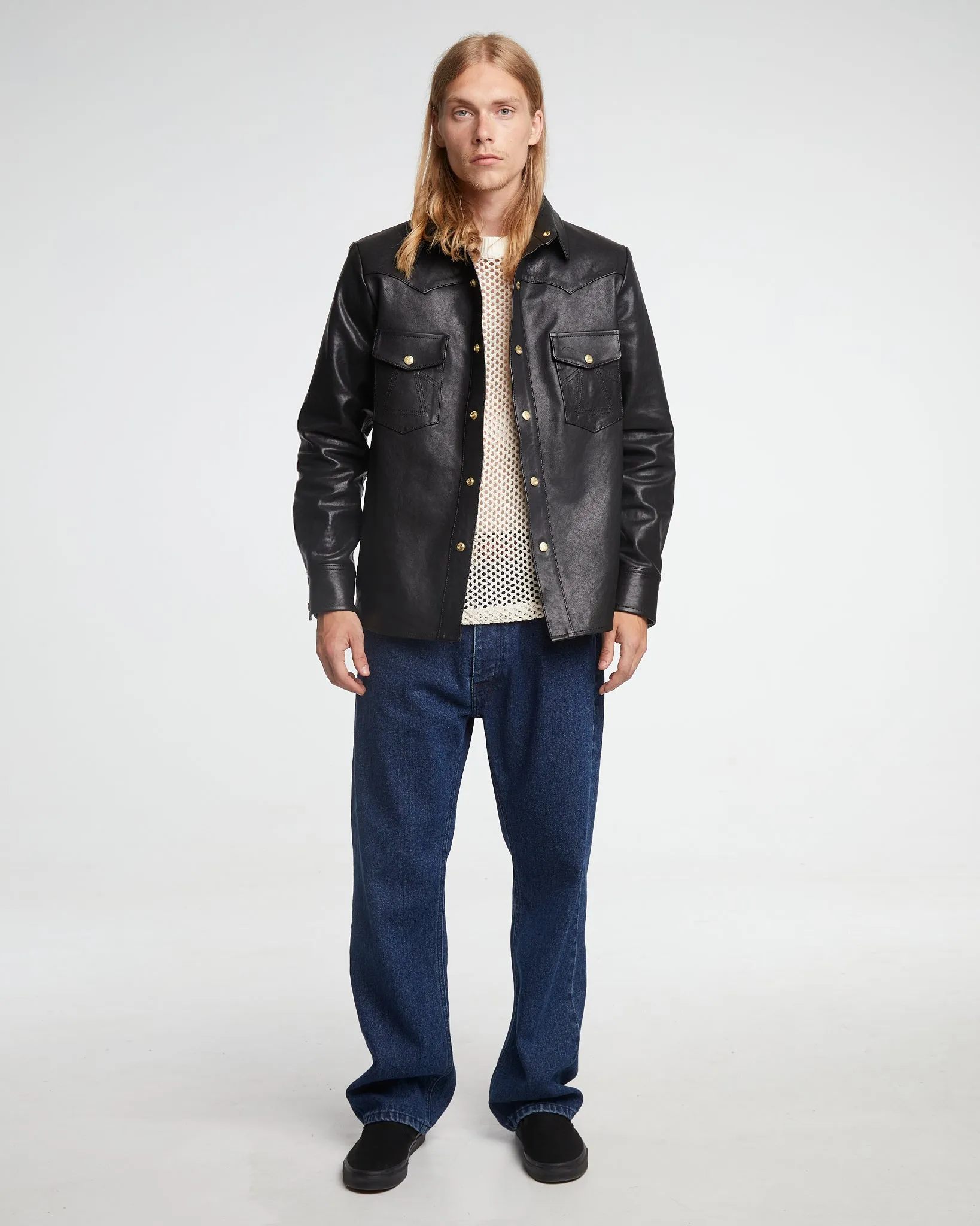 Montana Shirt Leather Black sold by Eat Dust product image thumbnail 2