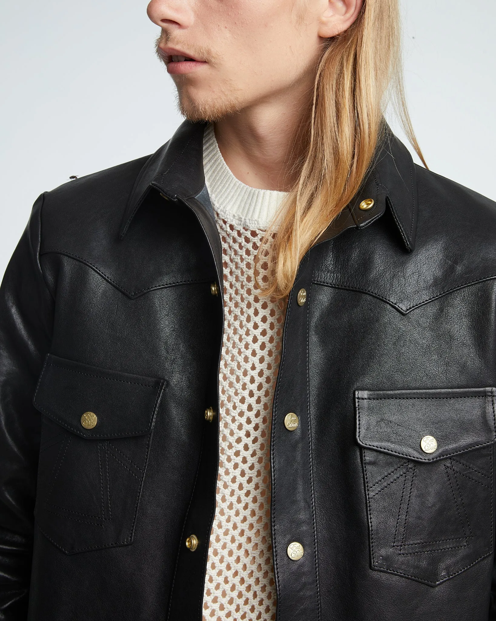 Montana Shirt Leather Black sold by Eat Dust product image thumbnail 3