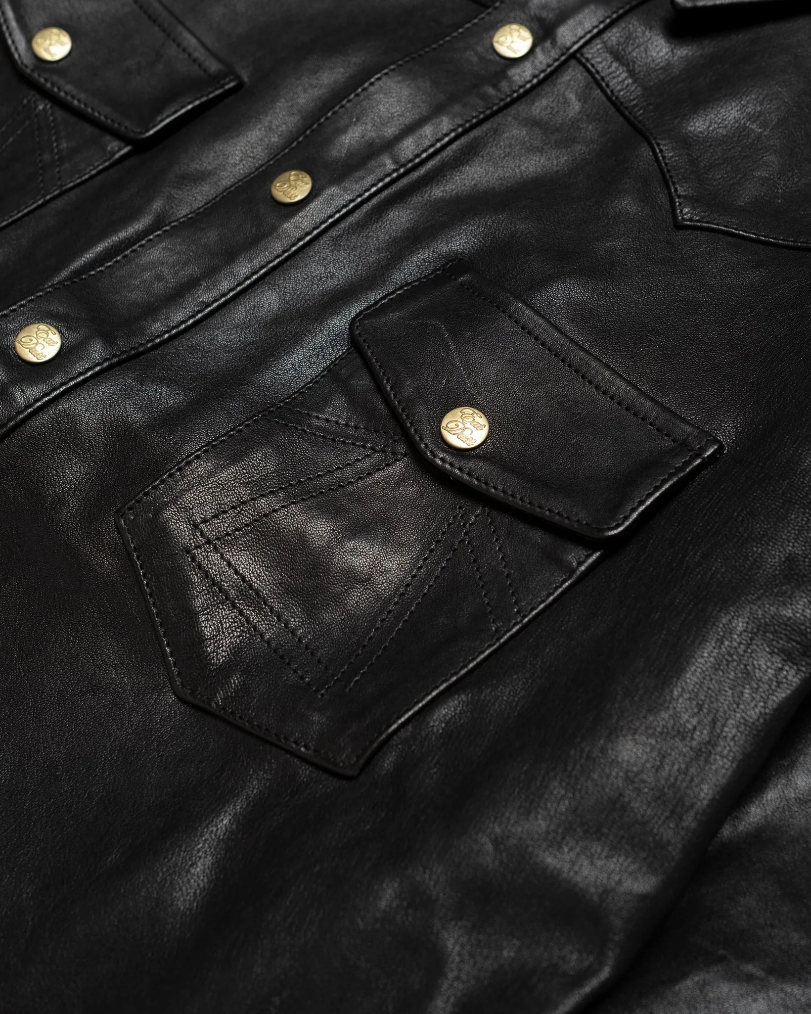 Montana Shirt Leather Black sold by Eat Dust product image thumbnail 4