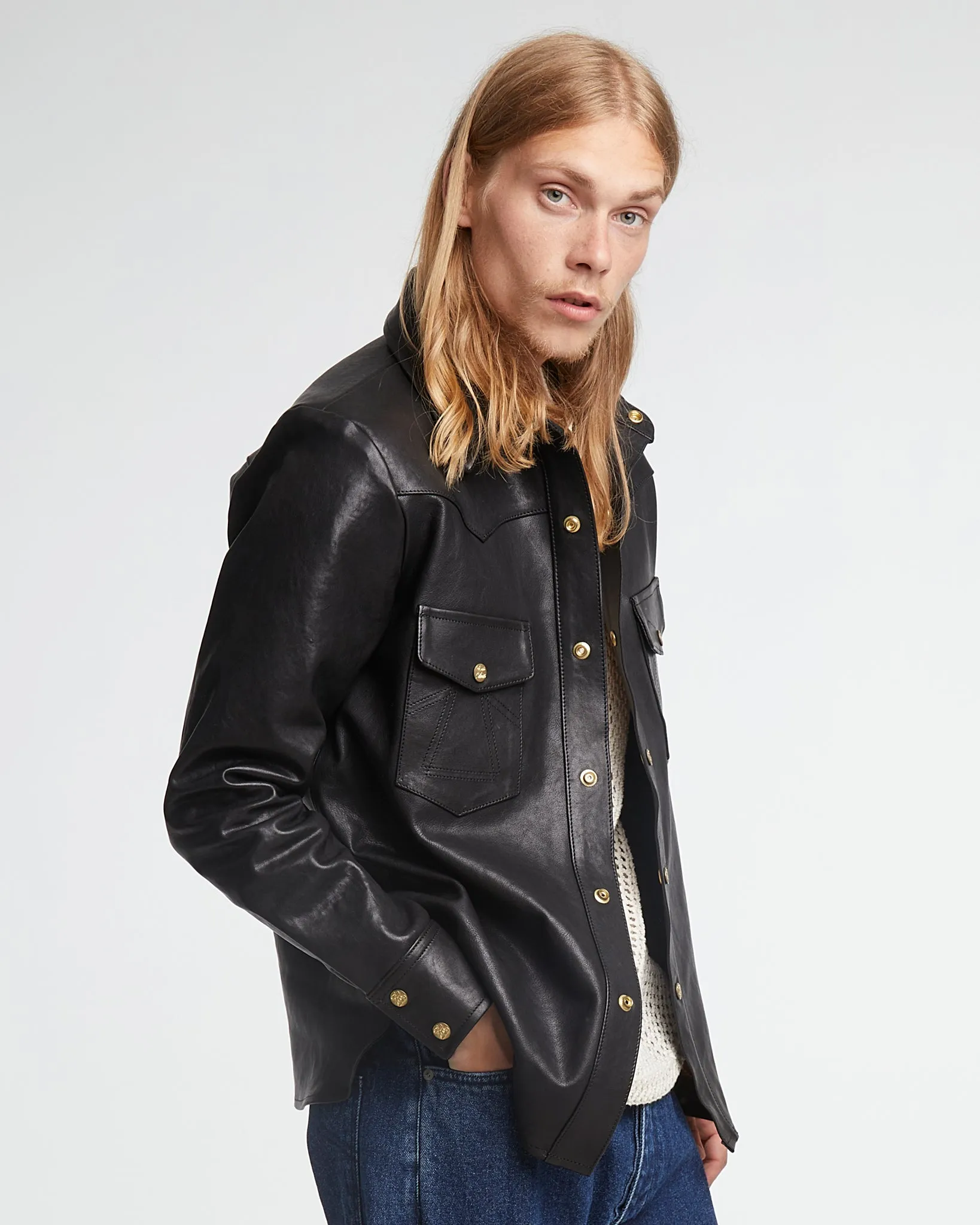 Montana Shirt Leather Black sold by Eat Dust product image thumbnail 5