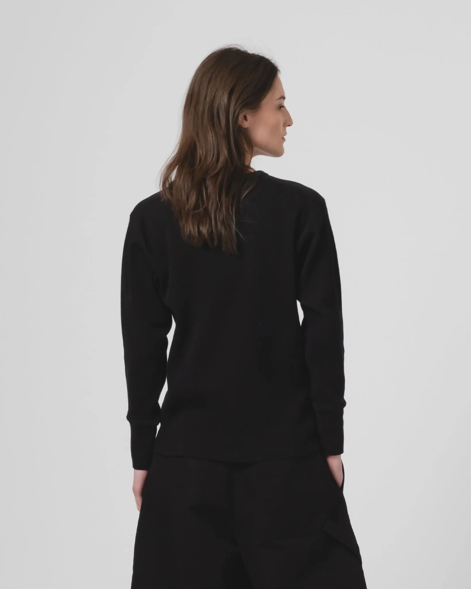 G.o.D Thermo L/S Waffle Jersey Black sold by Eat Dust product image thumbnail 4