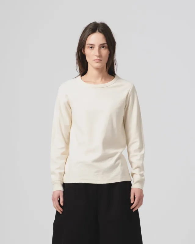 G.o.D Club T L/S Off White made by Eat Dust