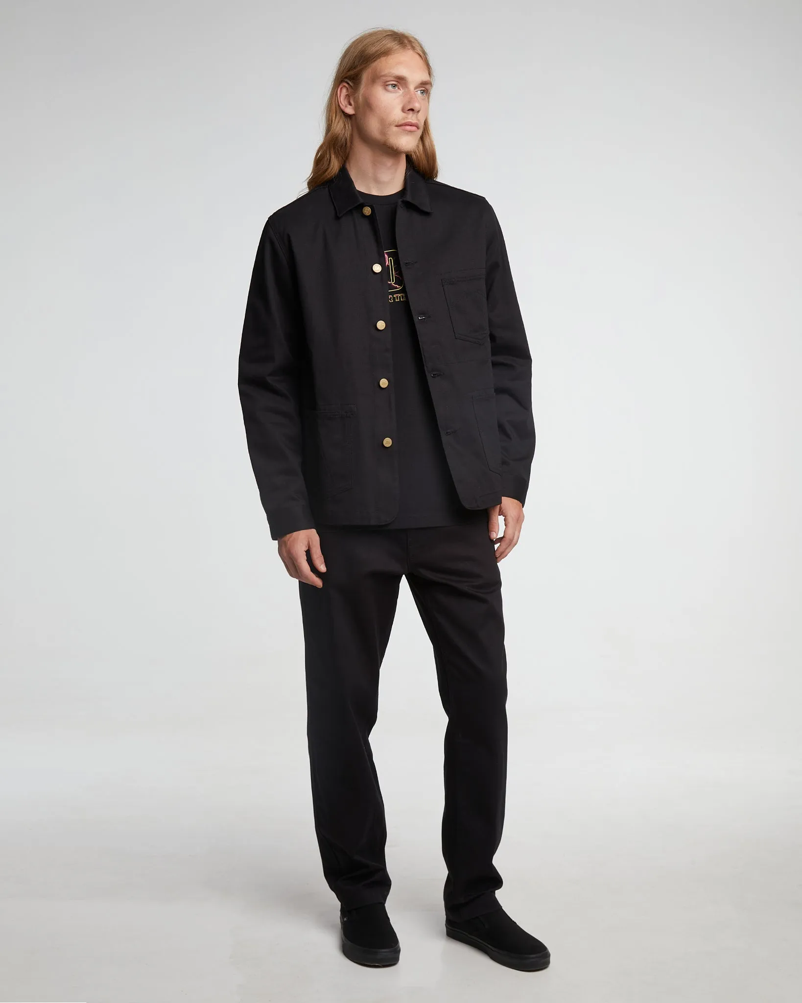 Service Chino Garage Cotton Black sold by Eat Dust product image thumbnail 5