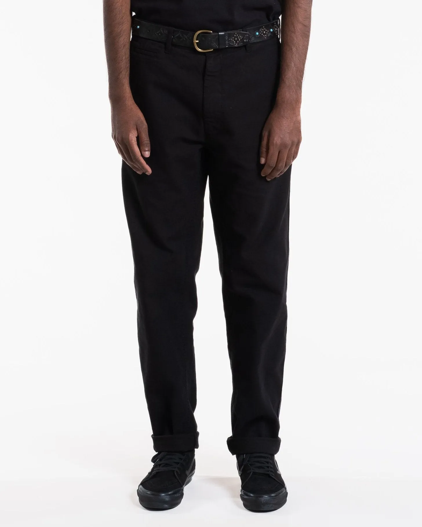 Service Chino Garage Cotton Black sold by Eat Dust