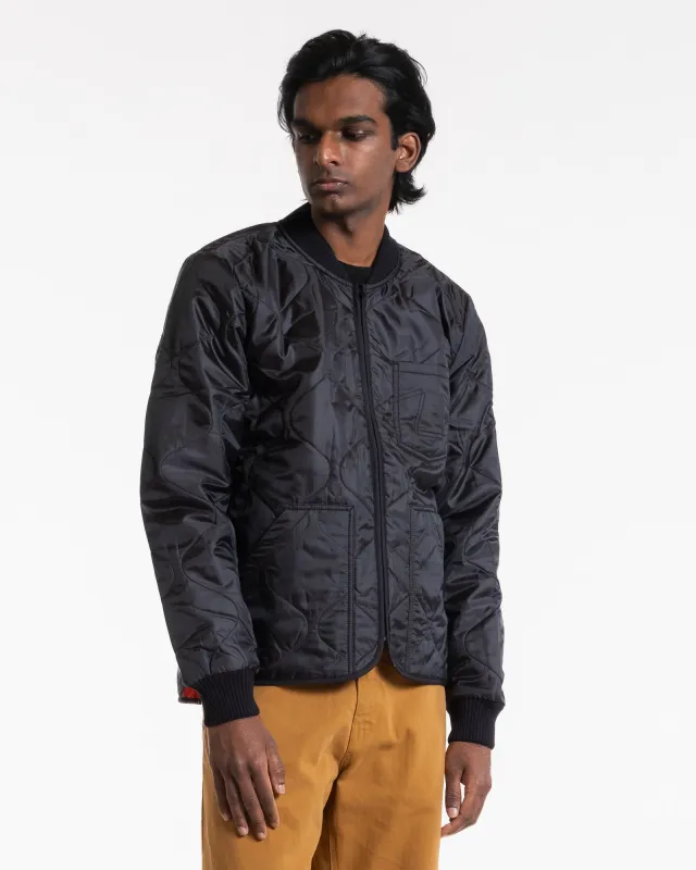 QN Type 2 Frostbite Quilted Nylon Black sold by Eat Dust