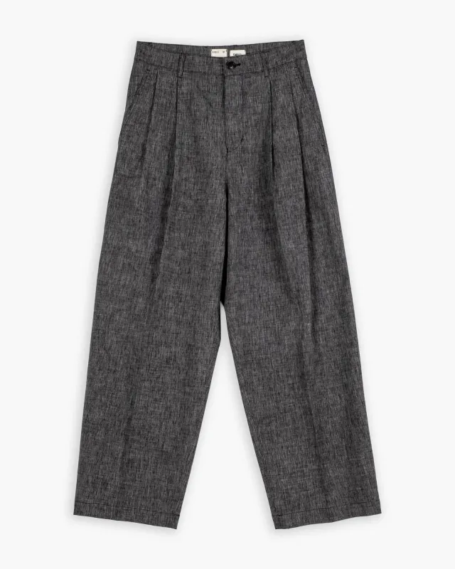 Ambassador Pants Giorgio Cotton Asphalt made by Eat Dust