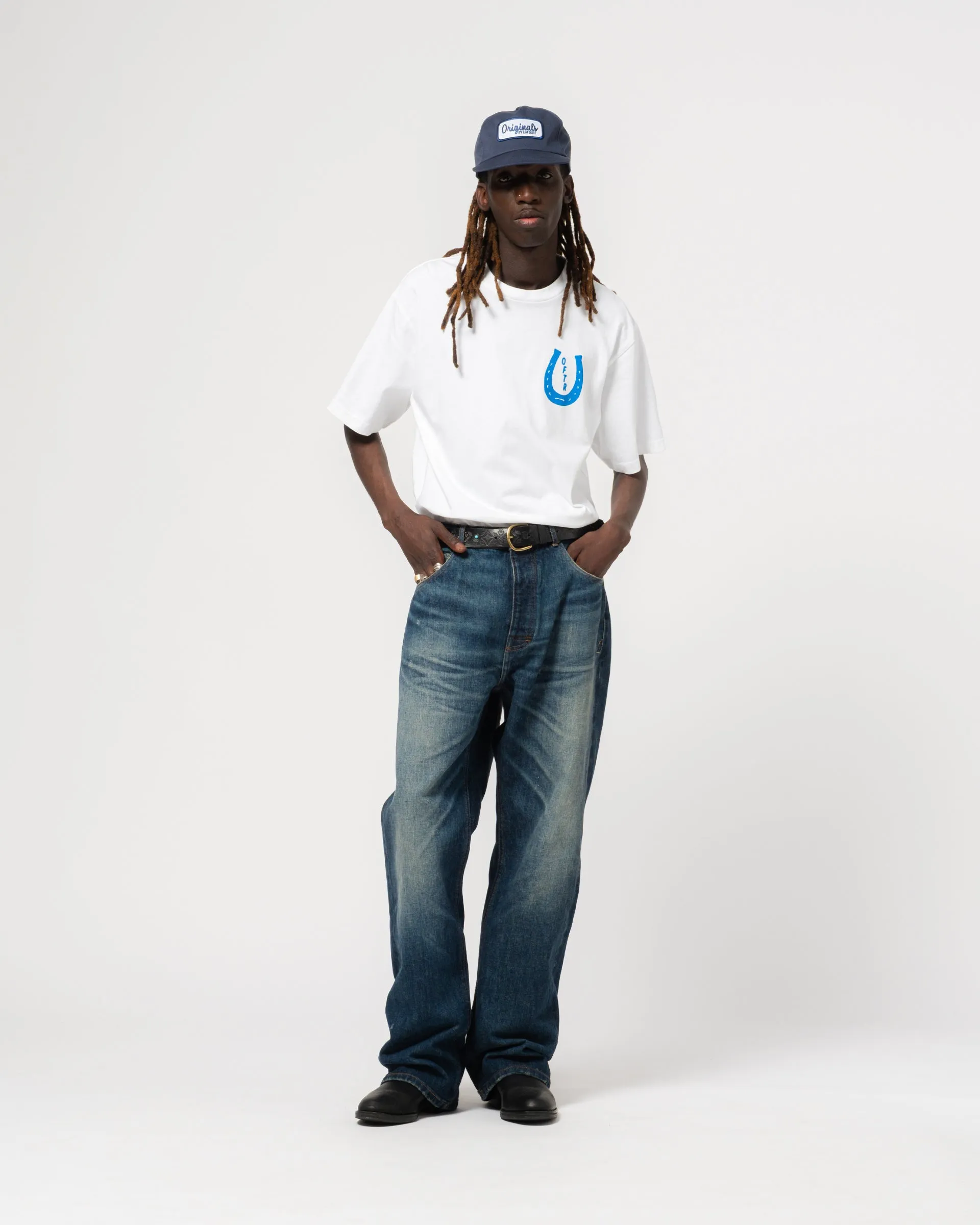 Lucky Tee Open End White sold by Eat Dust product image thumbnail 2