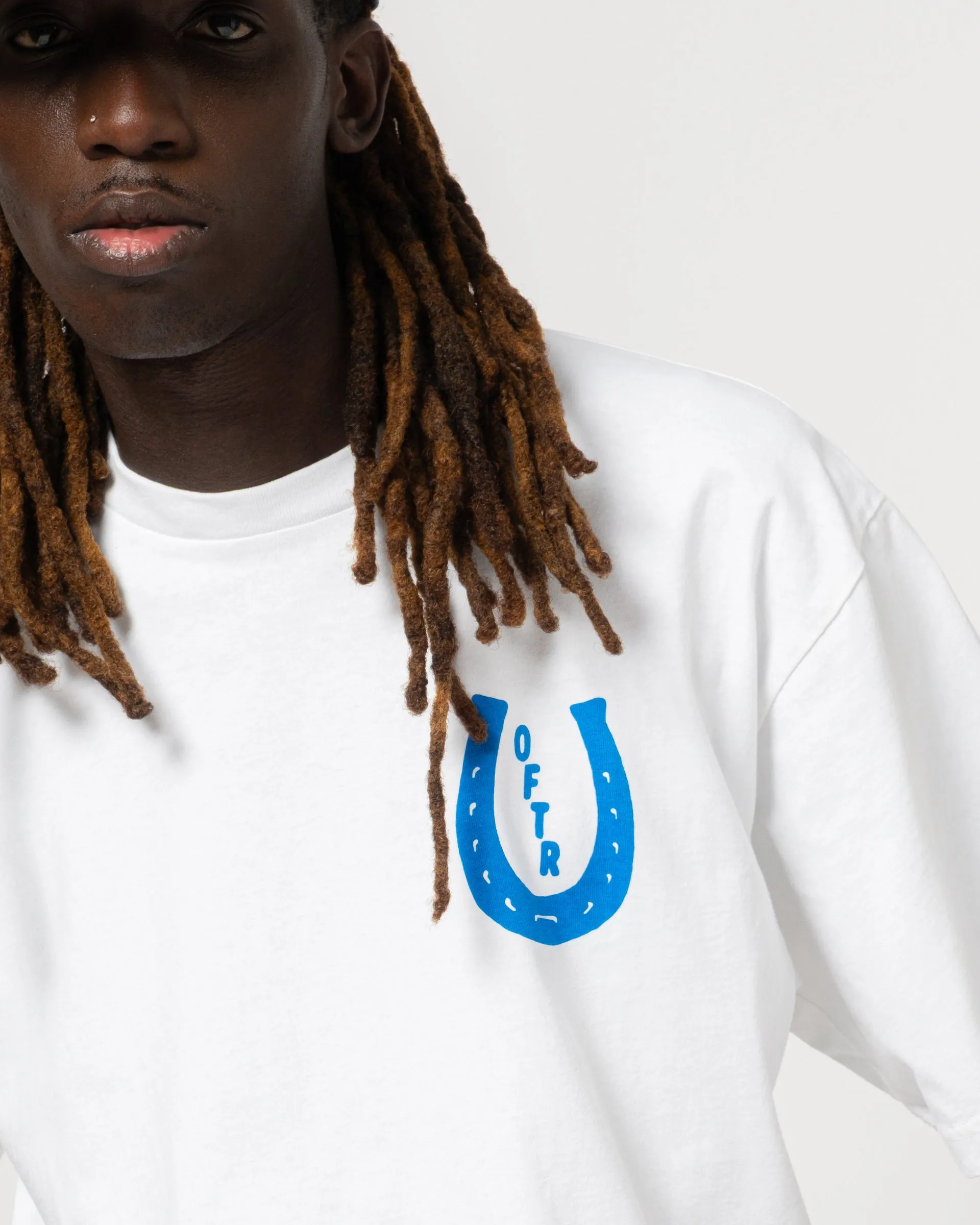 Lucky Tee Open End White sold by Eat Dust product image thumbnail 4