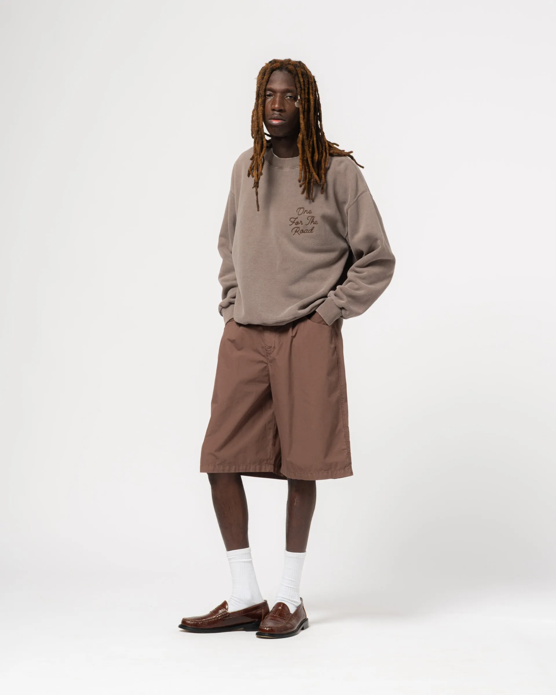 Detroit Sweater Basic Fleece Coffee Brown sold by Eat Dust product image thumbnail 2