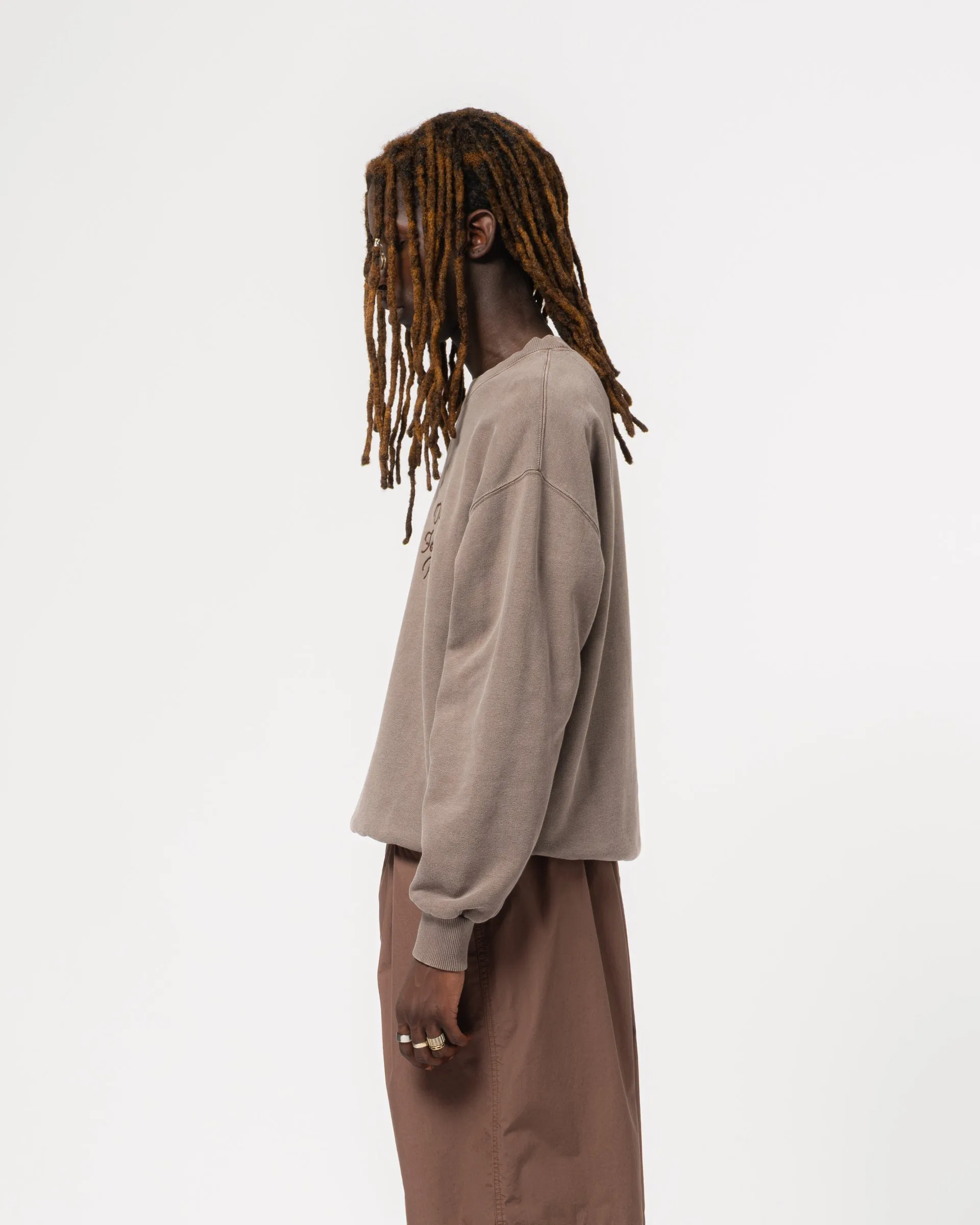 Detroit Sweater Basic Fleece Coffee Brown sold by Eat Dust product image thumbnail 4