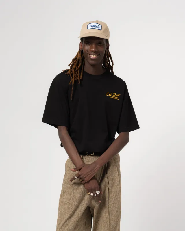 Cowboy Hat Tee Open End Black made by Eat Dust