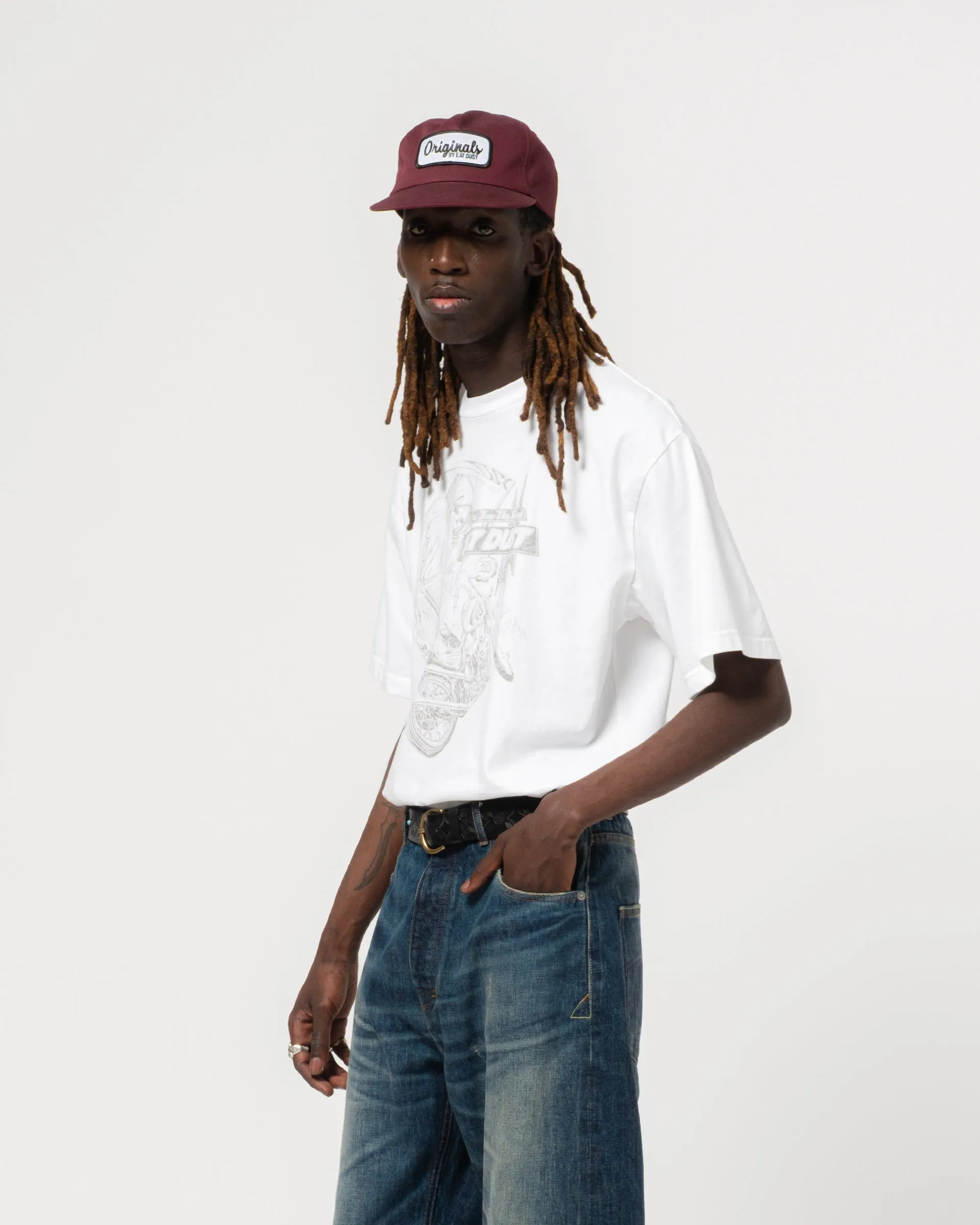 Reaper Tee Open End White sold by Eat Dust product image thumbnail 4