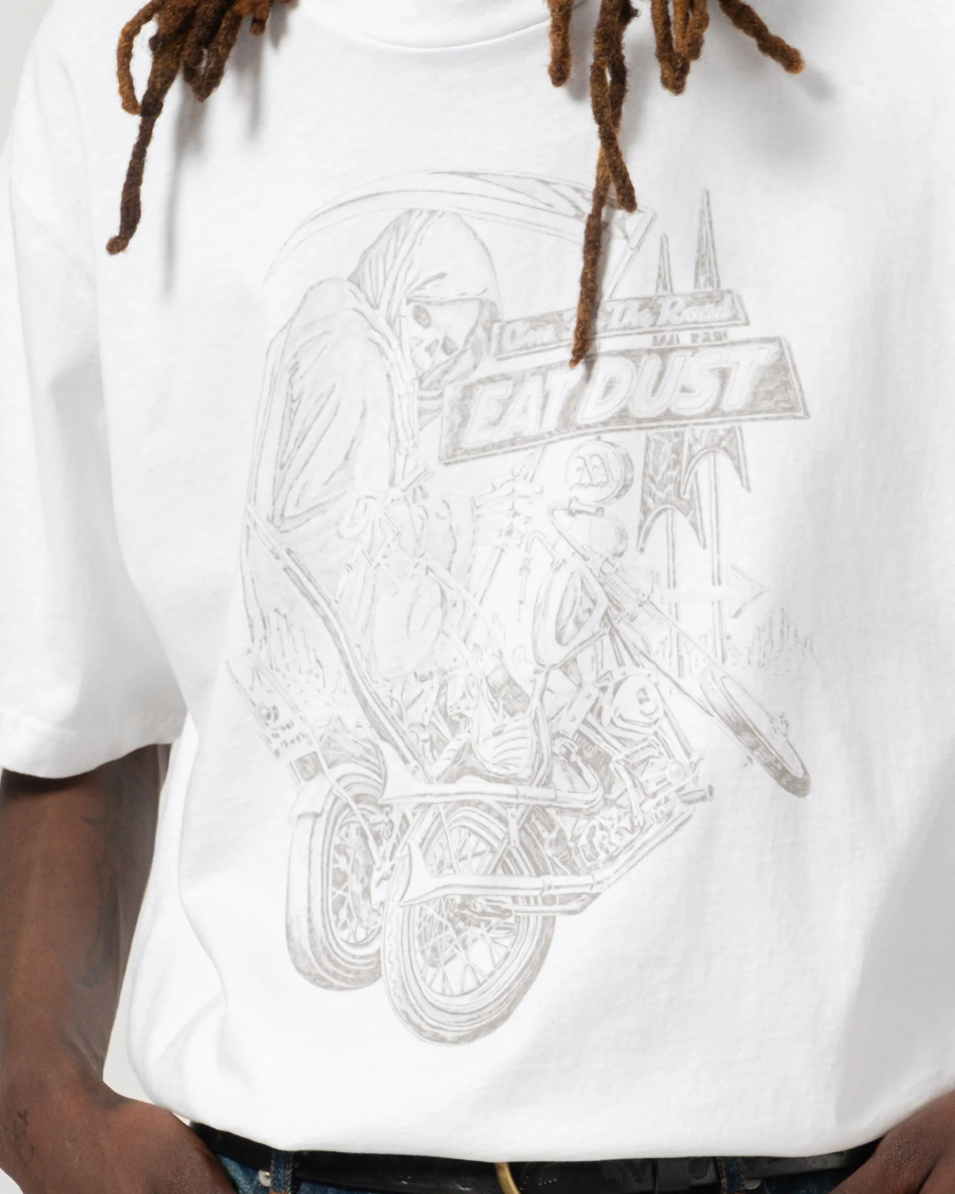 Reaper Tee Open End White sold by Eat Dust product image thumbnail 2