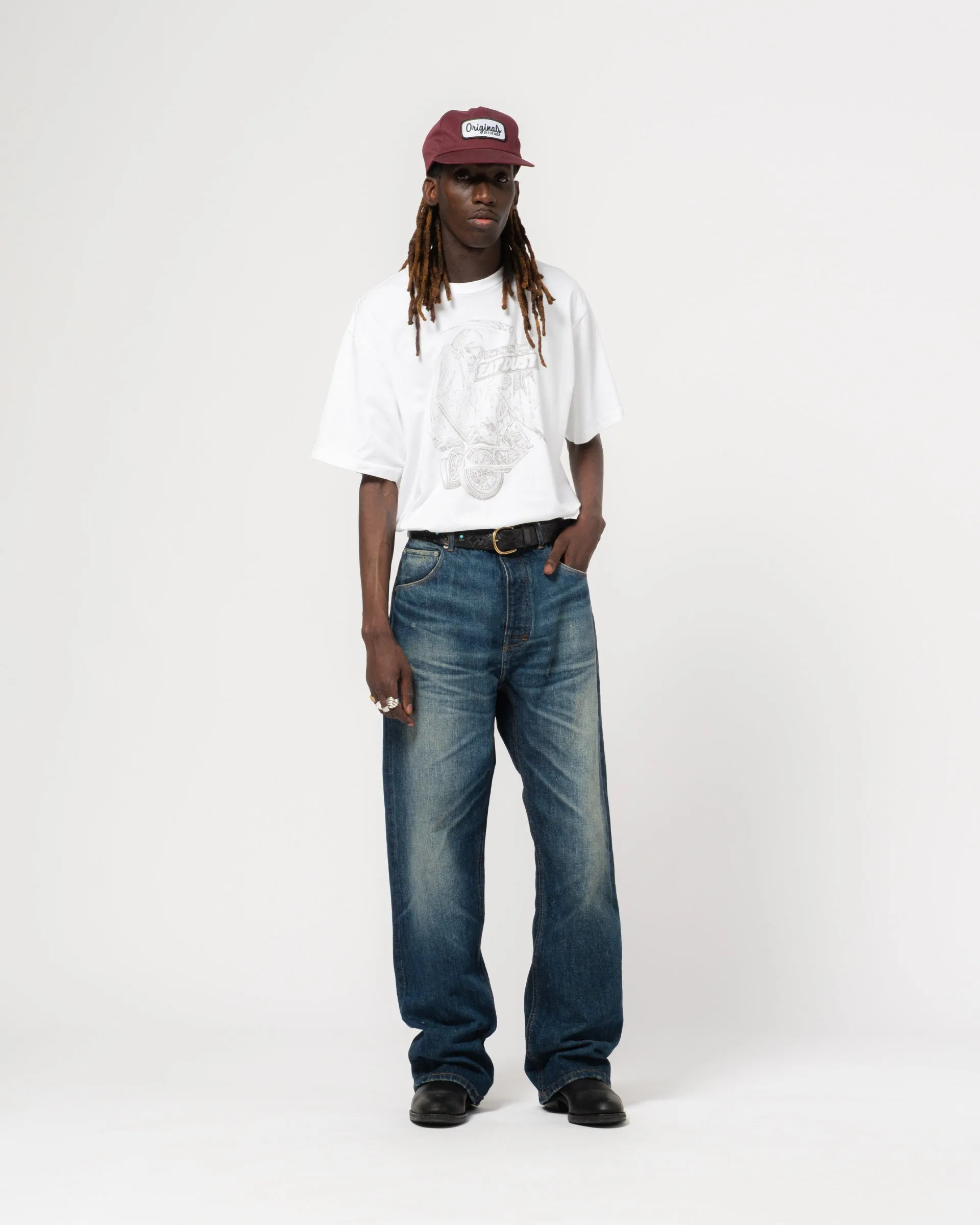 Reaper Tee Open End White sold by Eat Dust product image thumbnail 3