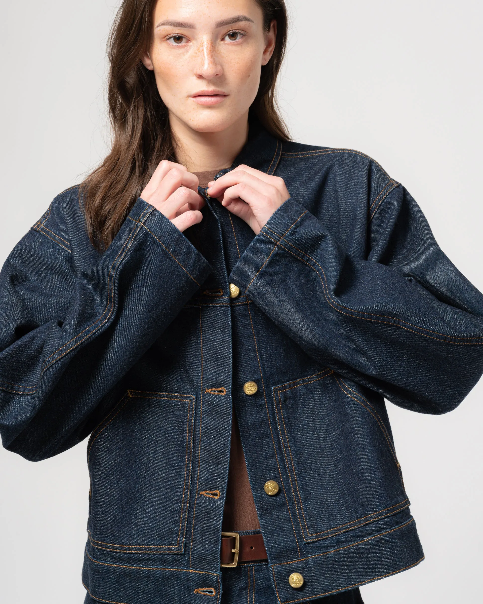 G.o.D Miami Jacket Century Denim Blue Rinse sold by Eat Dust product image thumbnail 5