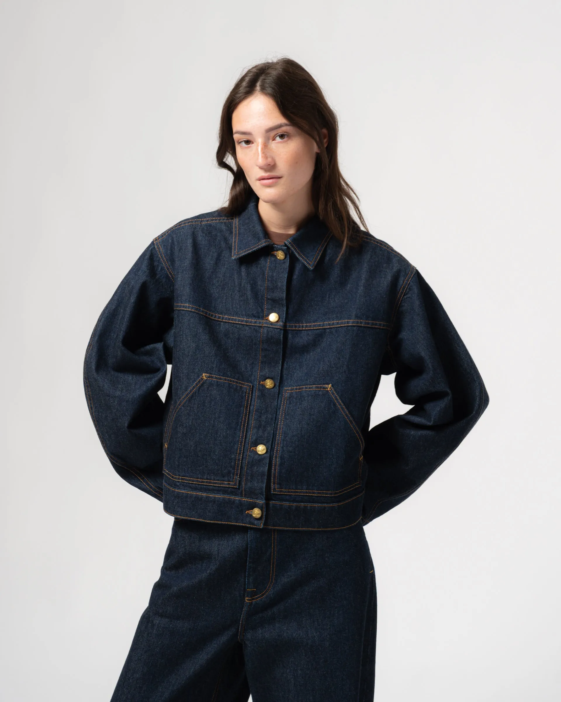G.o.D Miami Jacket Century Denim Blue Rinse sold by Eat Dust product image thumbnail 3