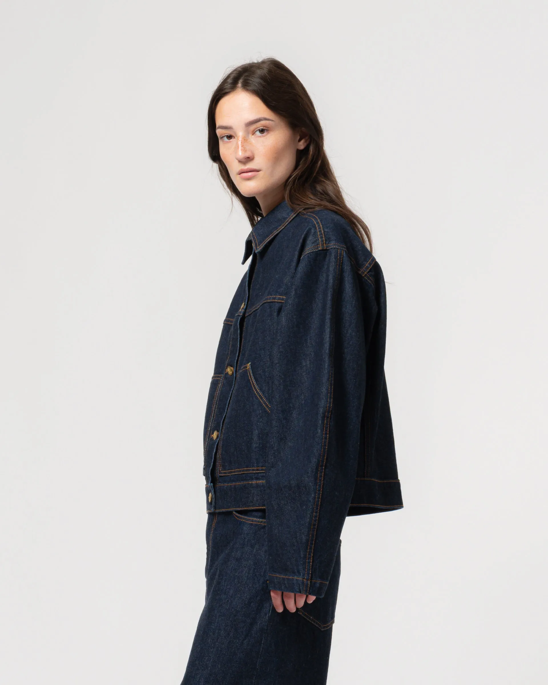 G.o.D Miami Jacket Century Denim Blue Rinse sold by Eat Dust product image thumbnail 4