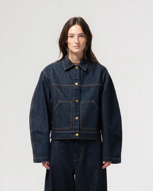 G.o.D Miami Jacket Century Denim Blue Rinse made by Eat Dust