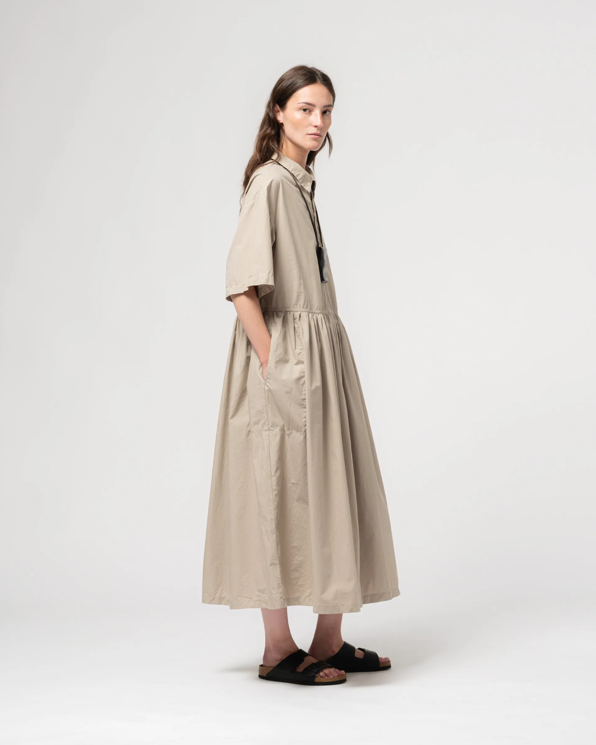 G.o.D Jezabel Dress Peach Popeline Oyster sold by Eat Dust product image thumbnail 2