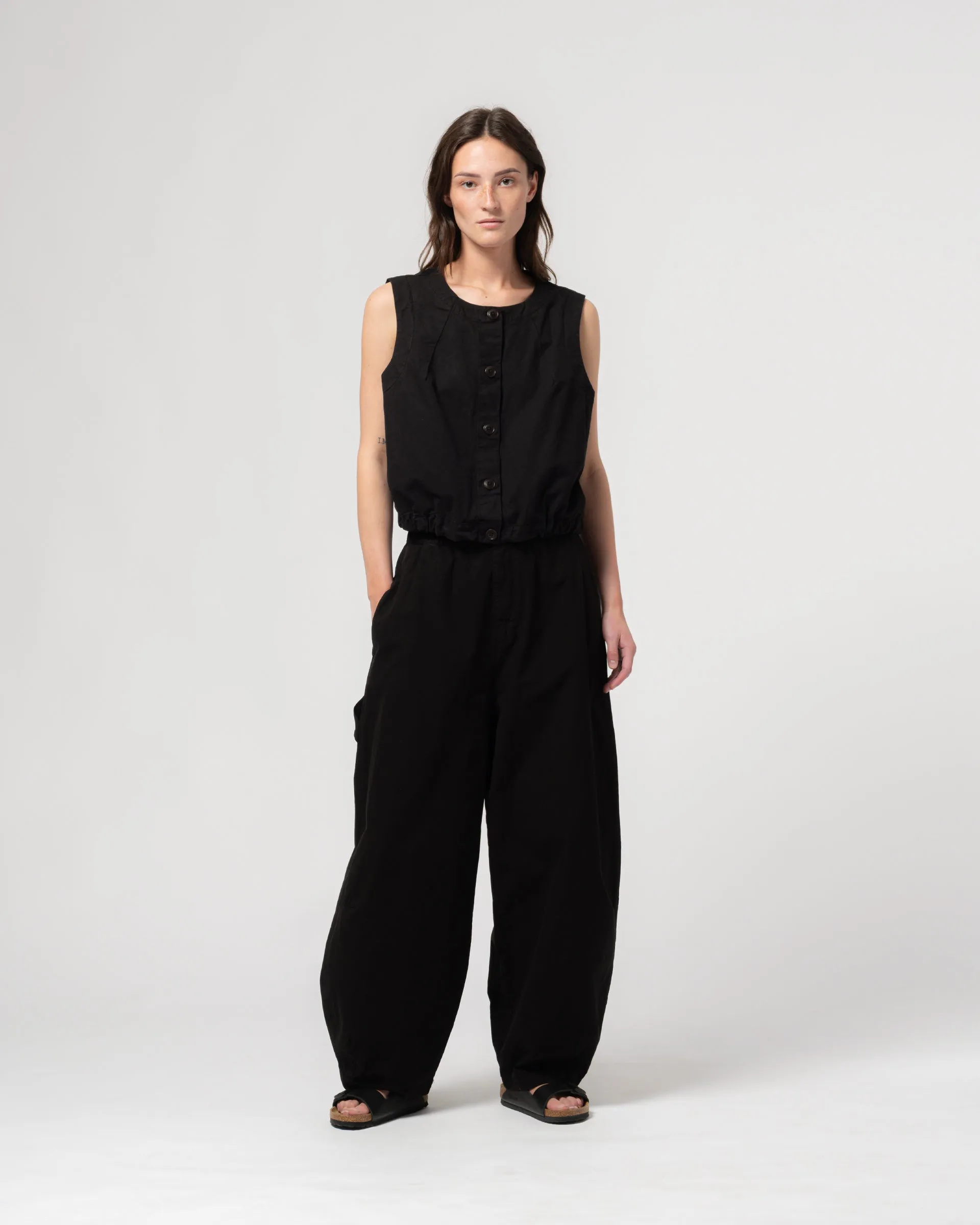 G.o.D Sultan Pants Cotton Linen Black sold by Eat Dust product image thumbnail 2