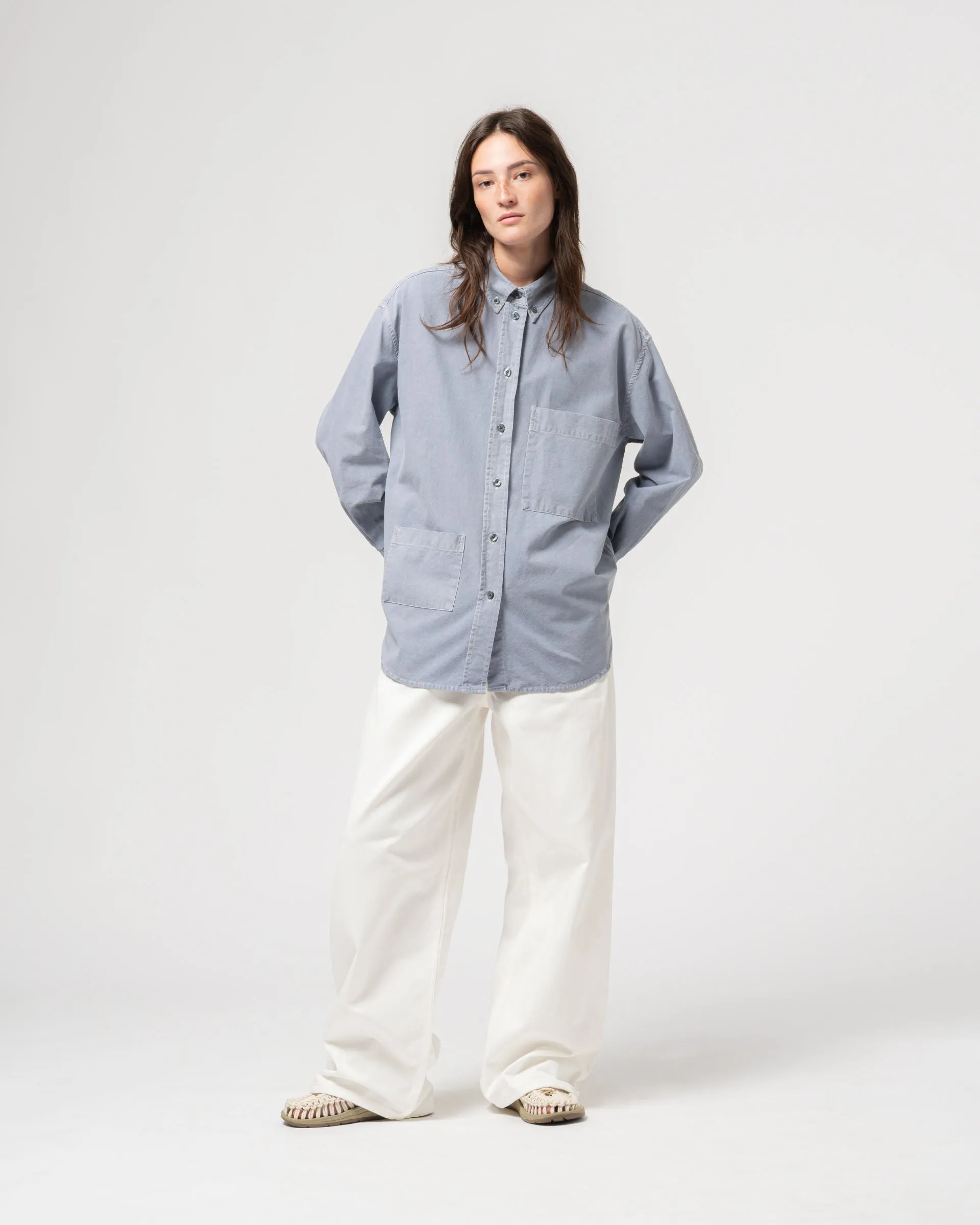 G.o.D Icon Shirt Cristobal Cotton Pearl Blue sold by Eat Dust product image thumbnail 2