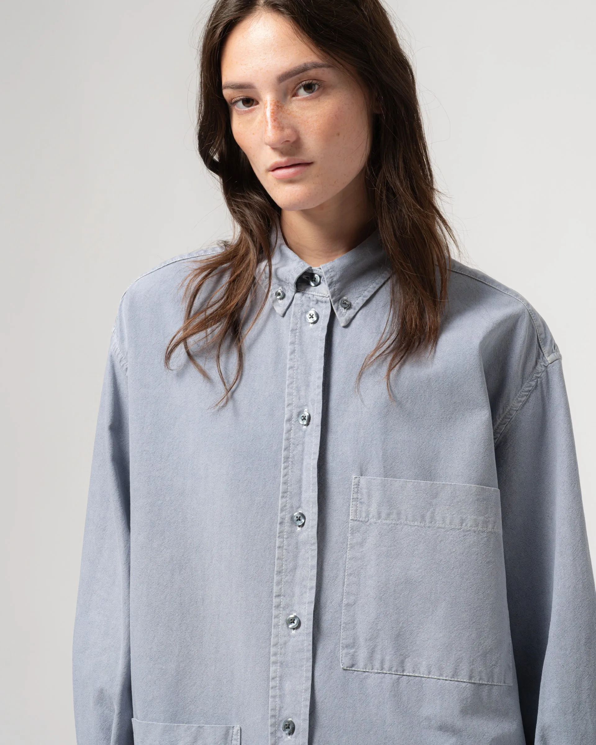 G.o.D Icon Shirt Cristobal Cotton Pearl Blue sold by Eat Dust product image thumbnail 4