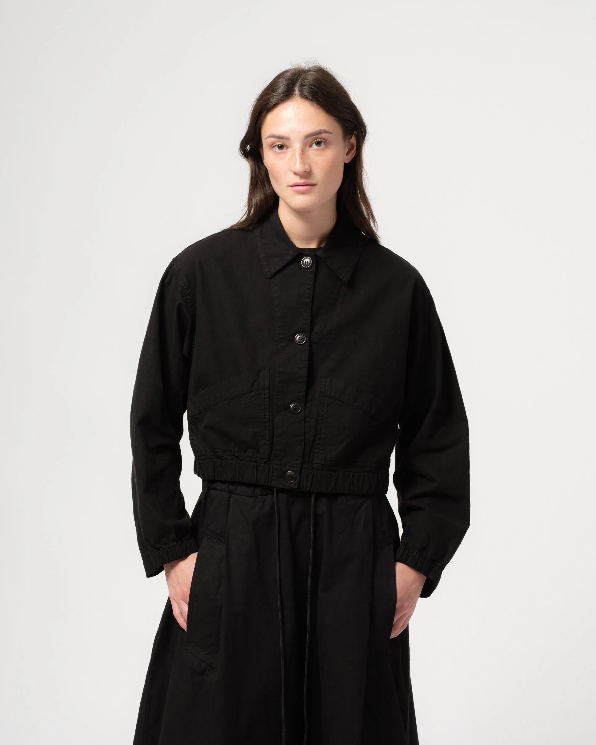 G.o.D Artisan Shirt Cotton Linen Black sold by Eat Dust