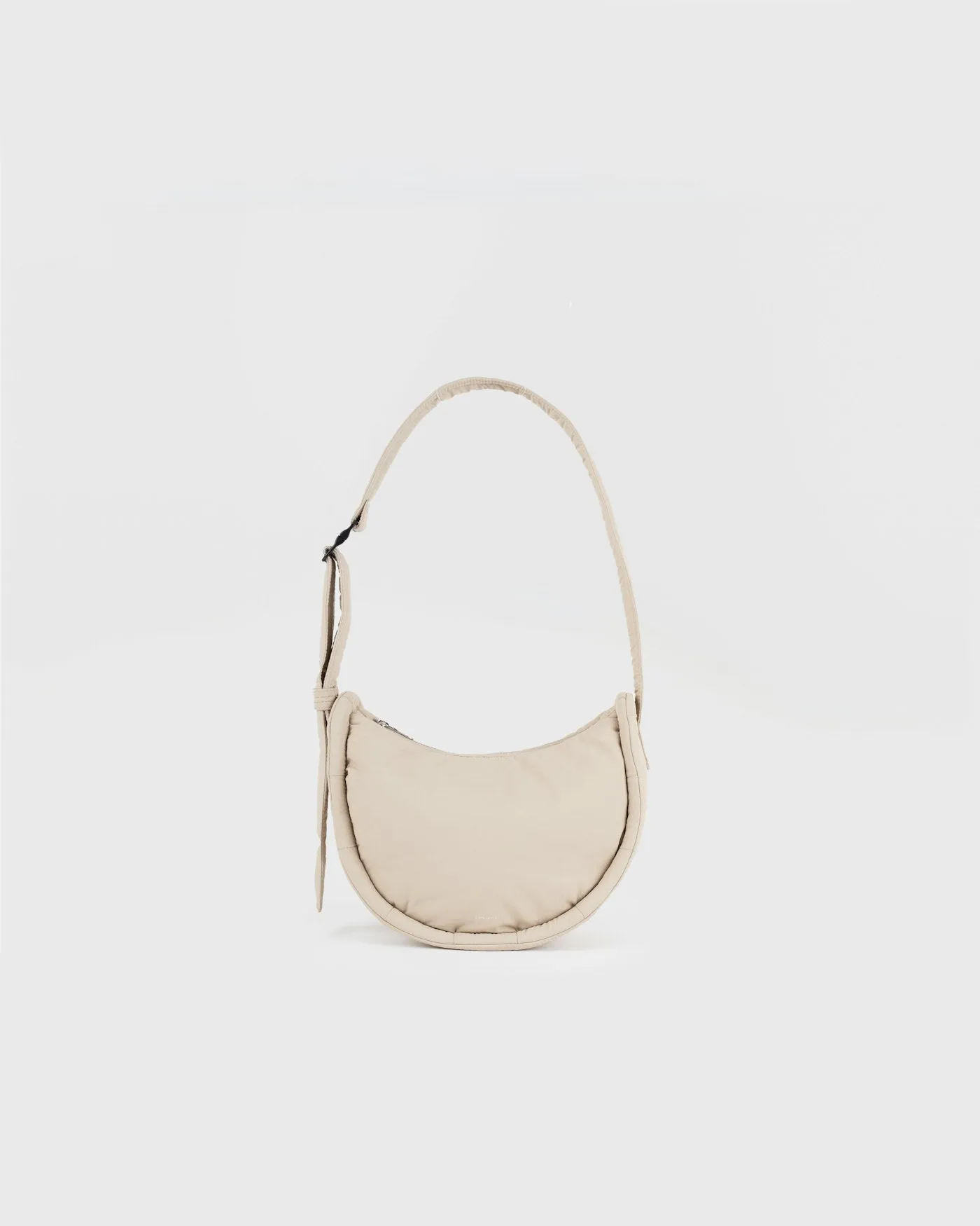 CURVE Half Moon Bag Mini Beige sold by Eat Dust