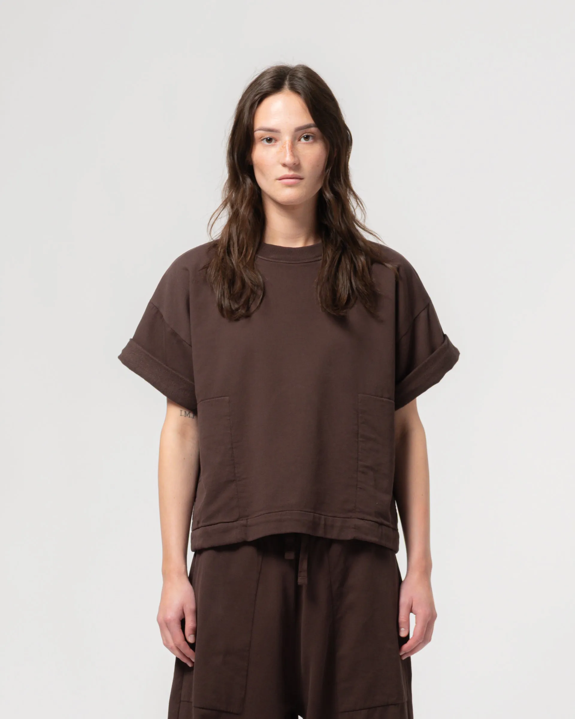 G.o.D Physical T Twill Jersey Coffee Brown sold by Eat Dust