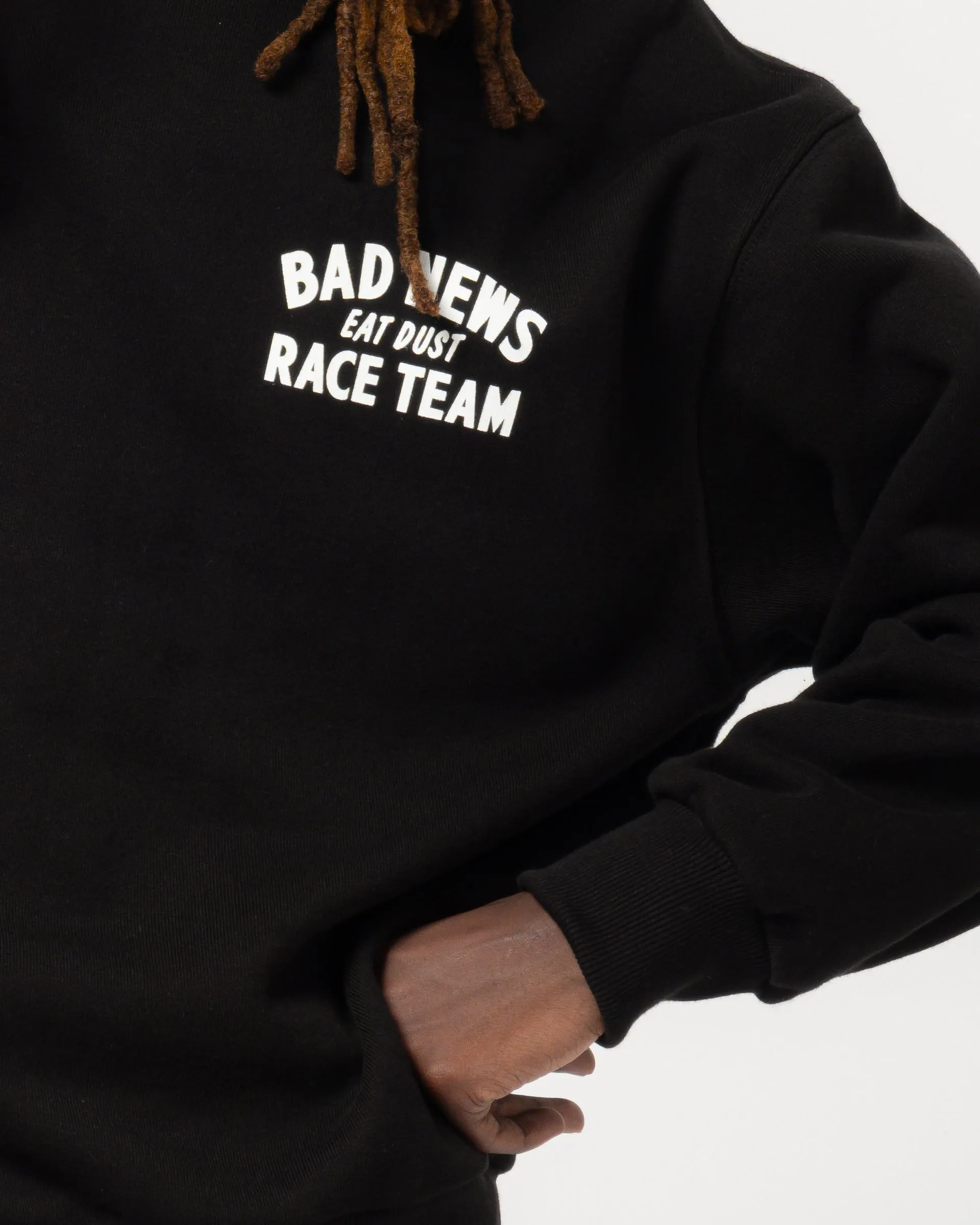 Detroit Sweater Bad News Basic Fleece Black sold by Eat Dust product image thumbnail 3