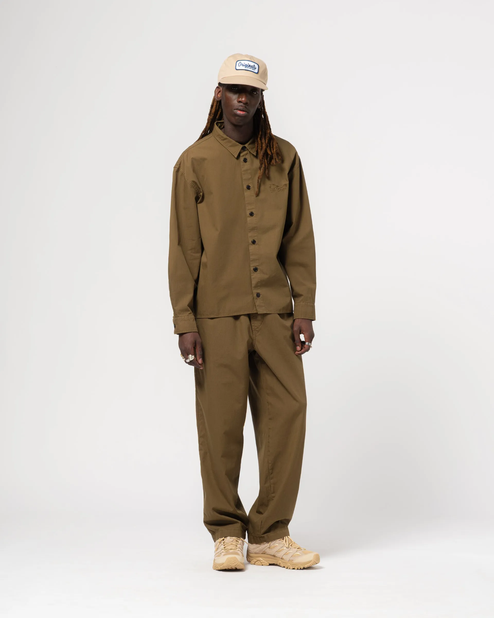 Workshirt Ripstop Cotton Canteen Green sold by Eat Dust product image thumbnail 2