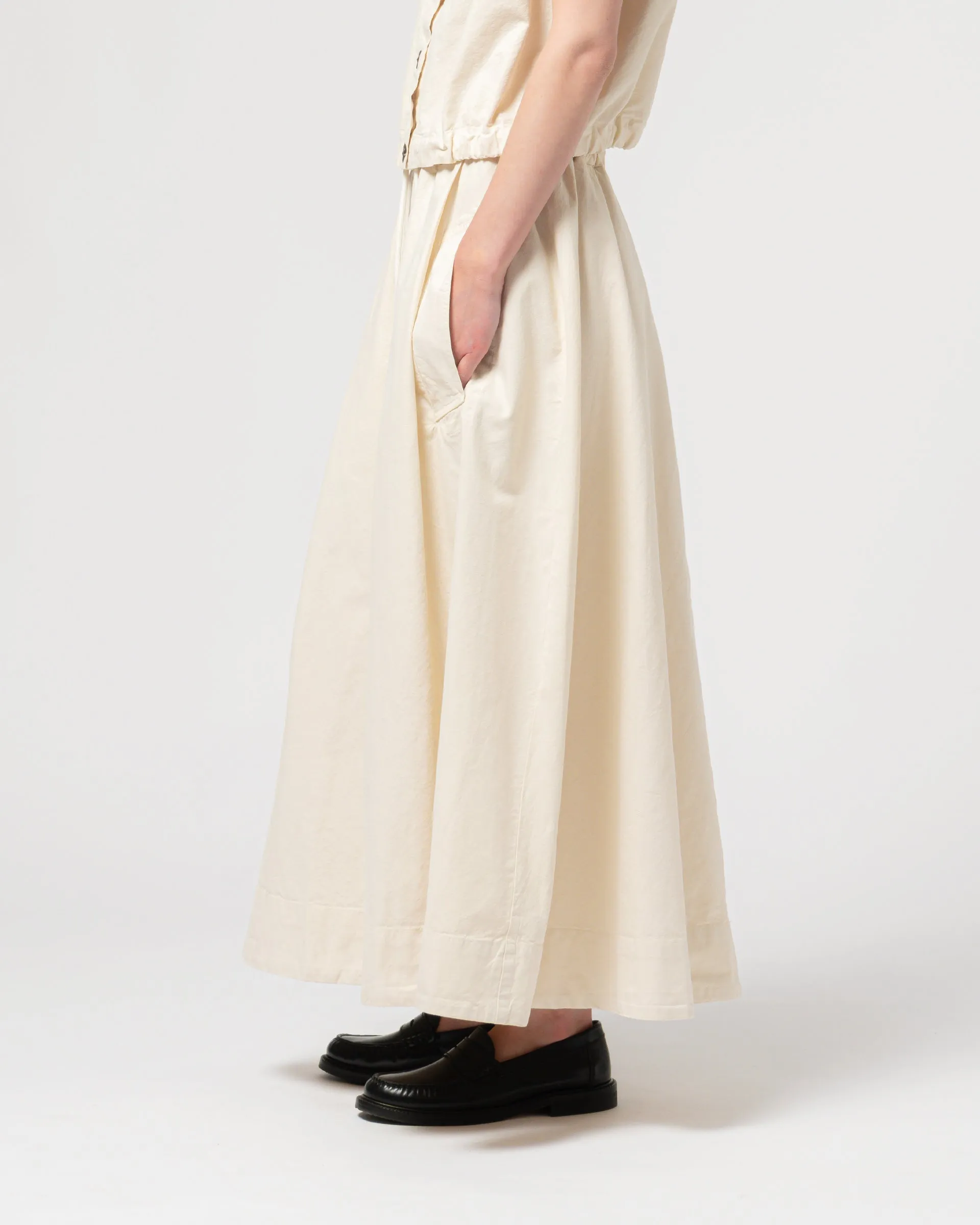 G.o.D Meadow Skirt Cotton Linen Wheat sold by Eat Dust product image thumbnail 3