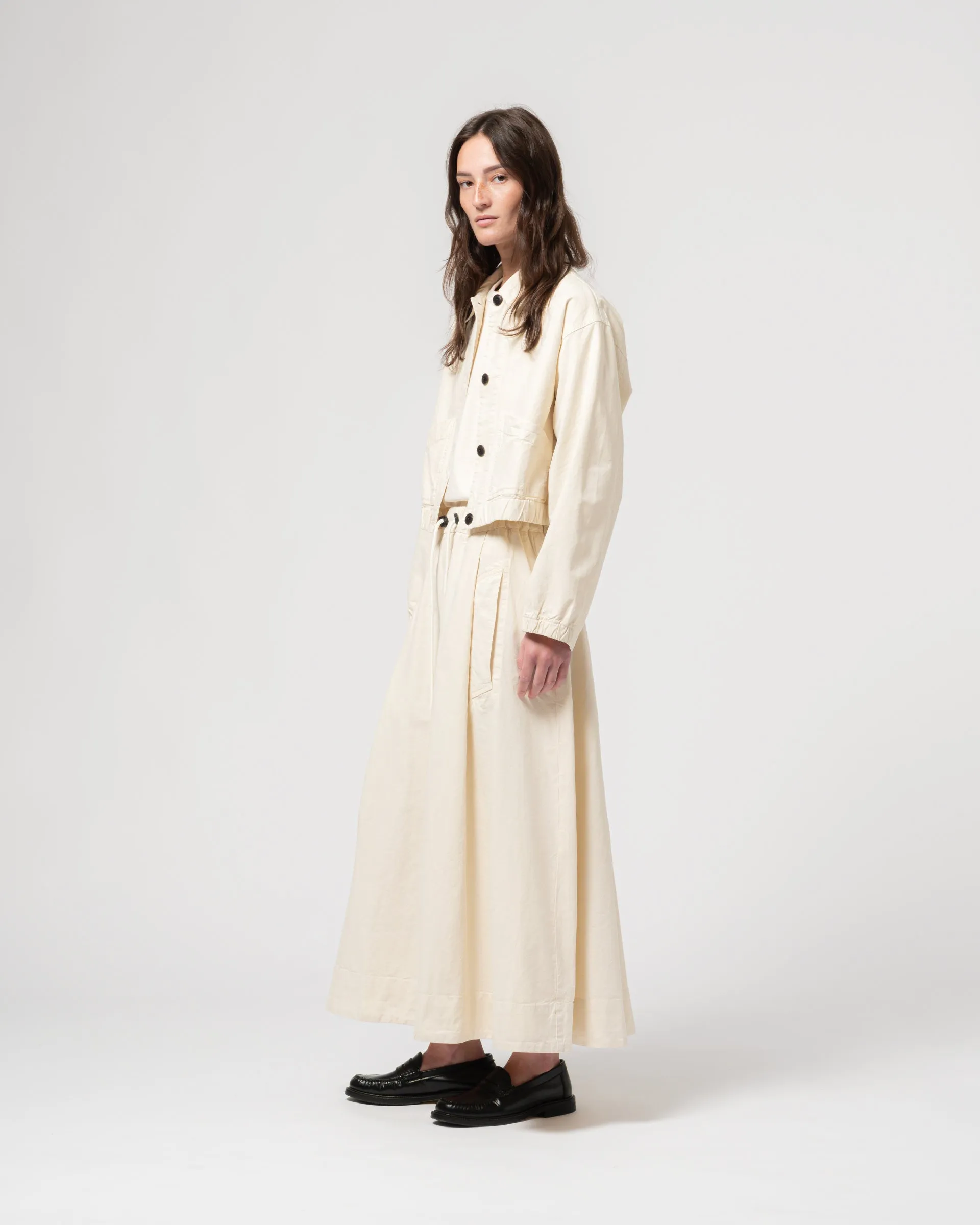 G.o.D Meadow Skirt Cotton Linen Wheat sold by Eat Dust product image thumbnail 4