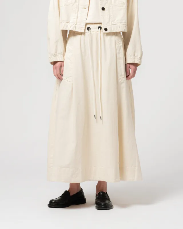 G.o.D Meadow Skirt Cotton Linen Wheat made by Eat Dust