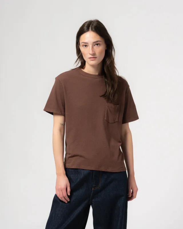 G.o.D Pocket T Cotton Hemp Aztek Brown sold by Eat Dust