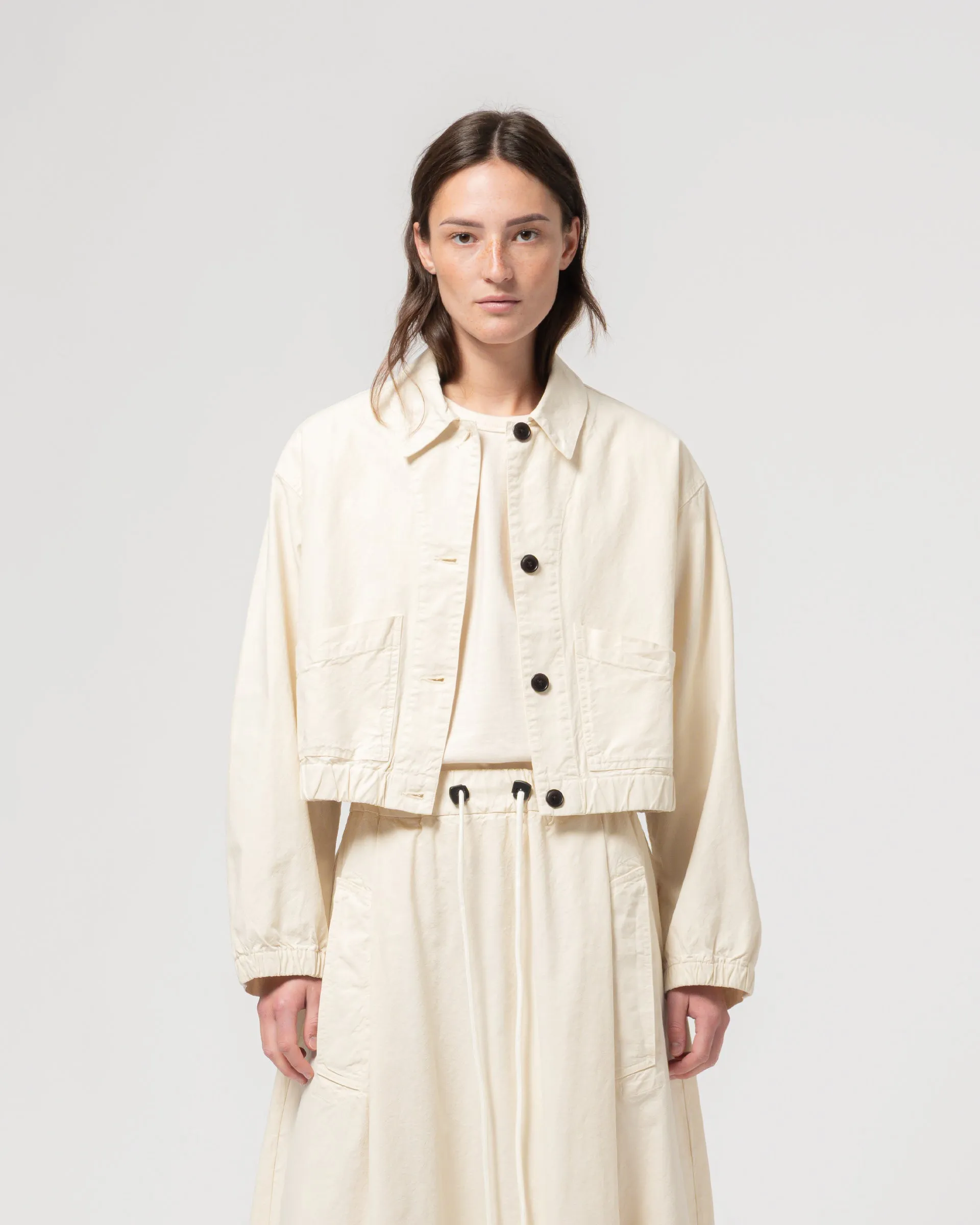 G.o.D Artisan Shirt Cotton Linen Wheat sold by Eat Dust