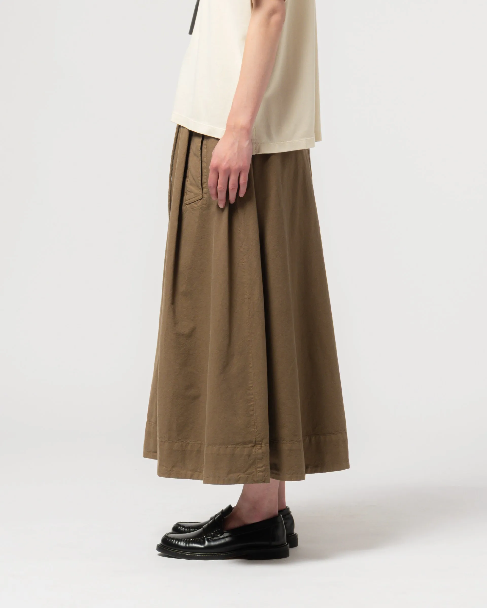 G.o.D Meadow Skirt Cotton Linen Canteen Green sold by Eat Dust product image thumbnail 3