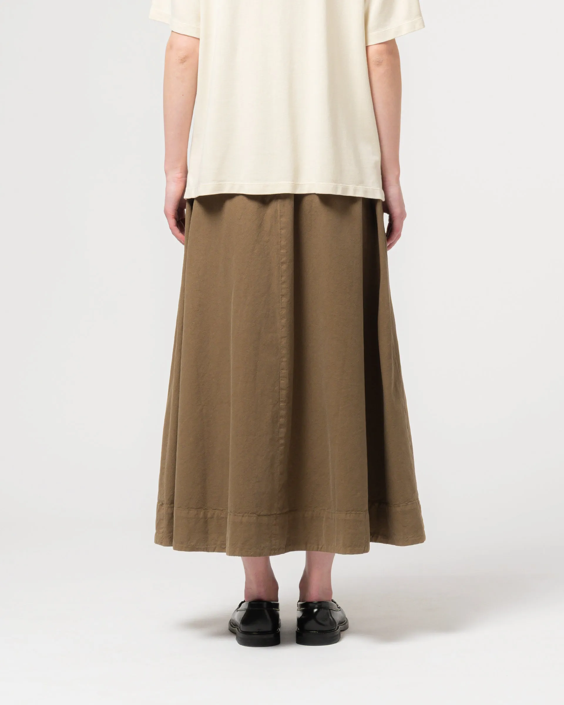 G.o.D Meadow Skirt Cotton Linen Canteen Green sold by Eat Dust product image thumbnail 5