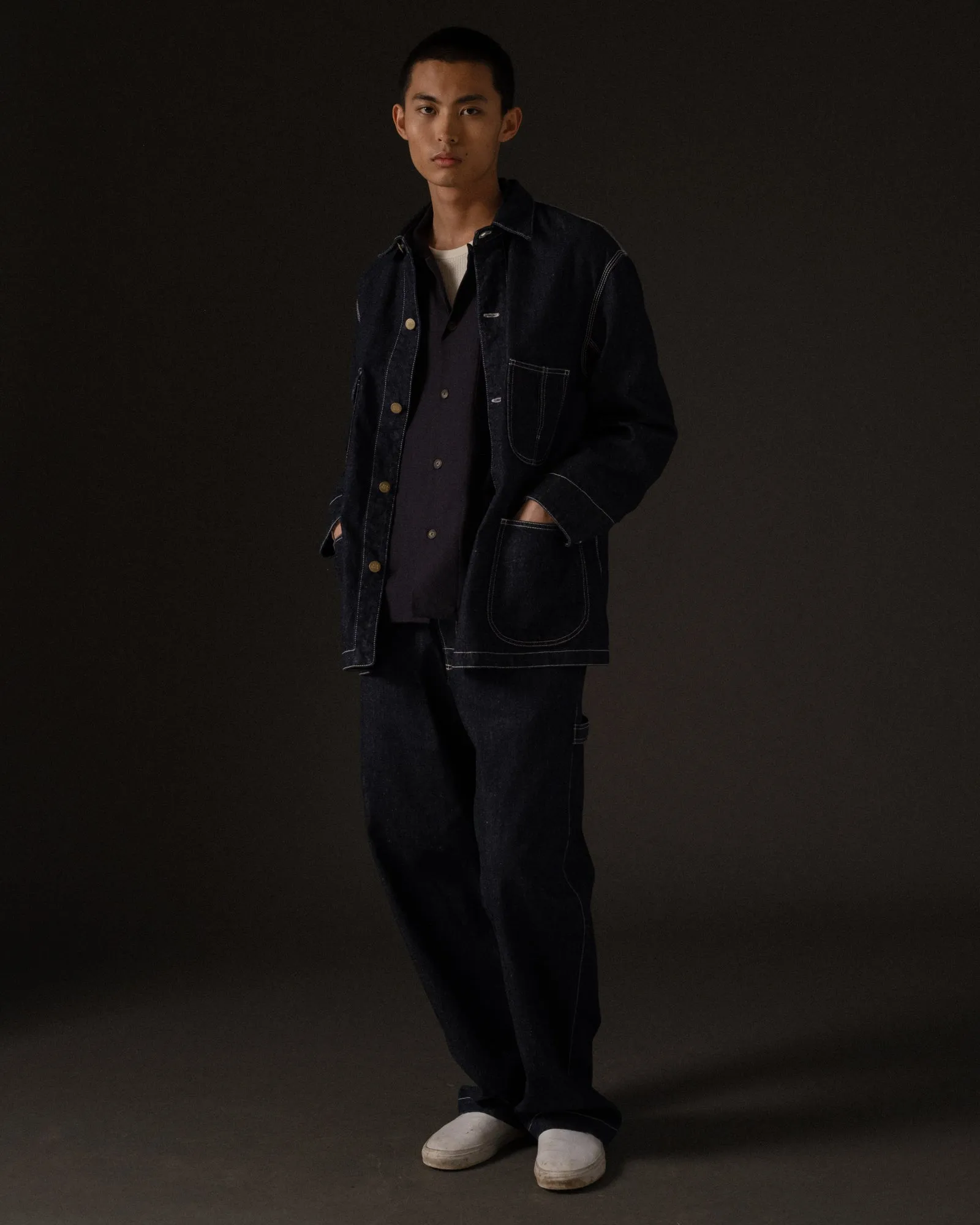 Havana Shirt Tencel Twill Navy sold by Eat Dust product image thumbnail 2