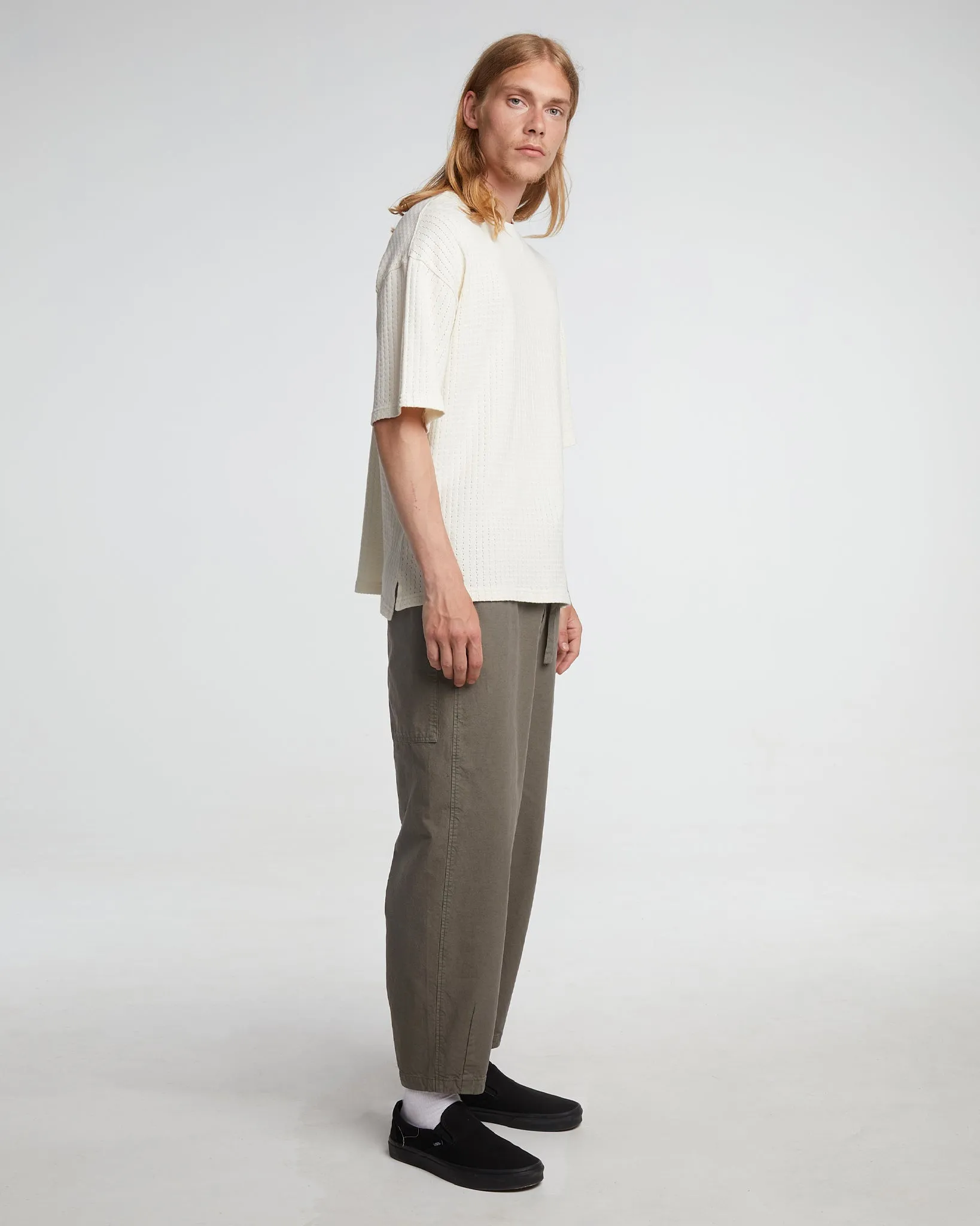 Big T Cotton Mesh Off White sold by Eat Dust product image thumbnail 4