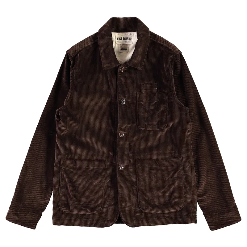 Combat Blazer 8 Wales Heavy Cords Brown made by Eat Dust