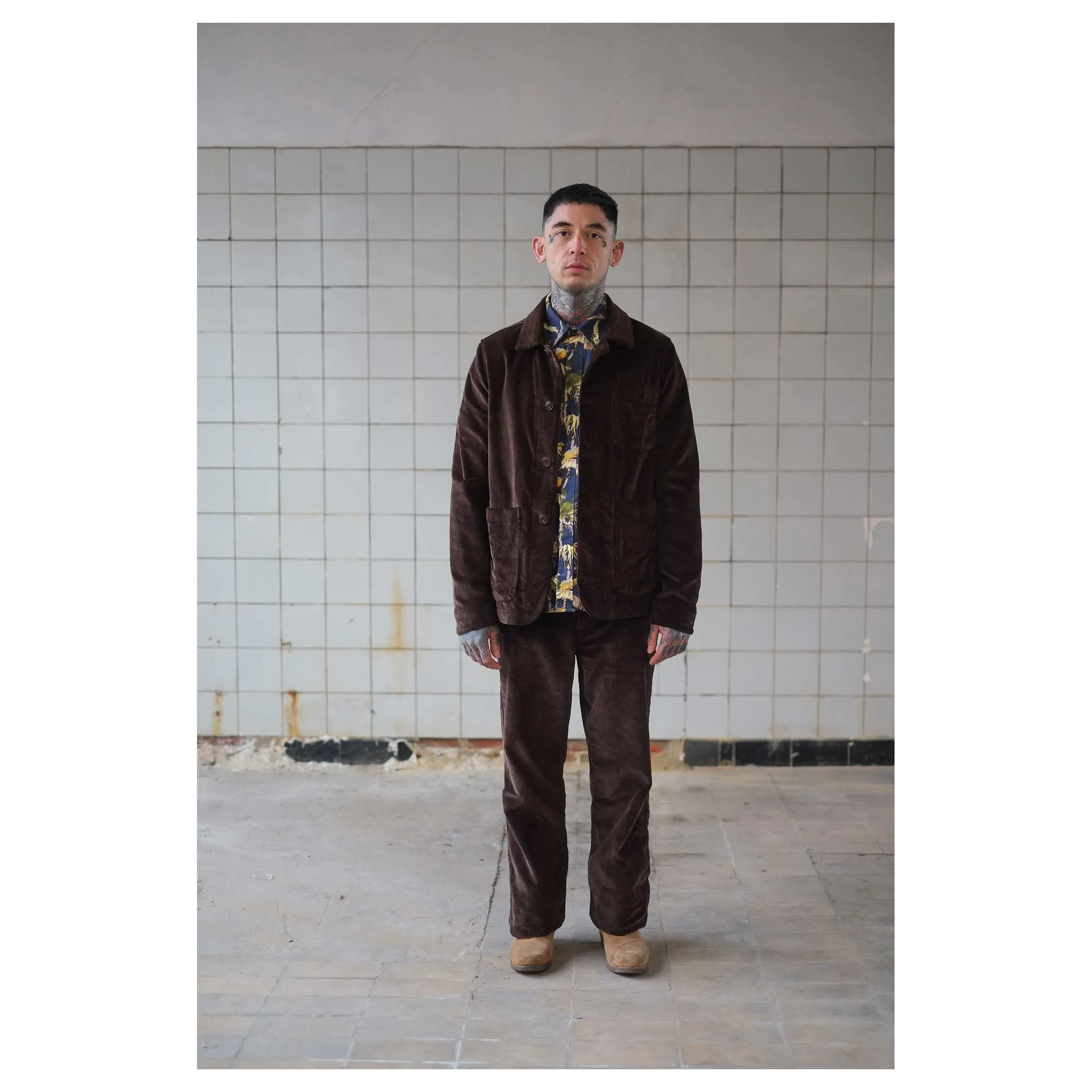 Combat Blazer 8 Wales Heavy Cords Brown sold by Eat Dust product image thumbnail 2
