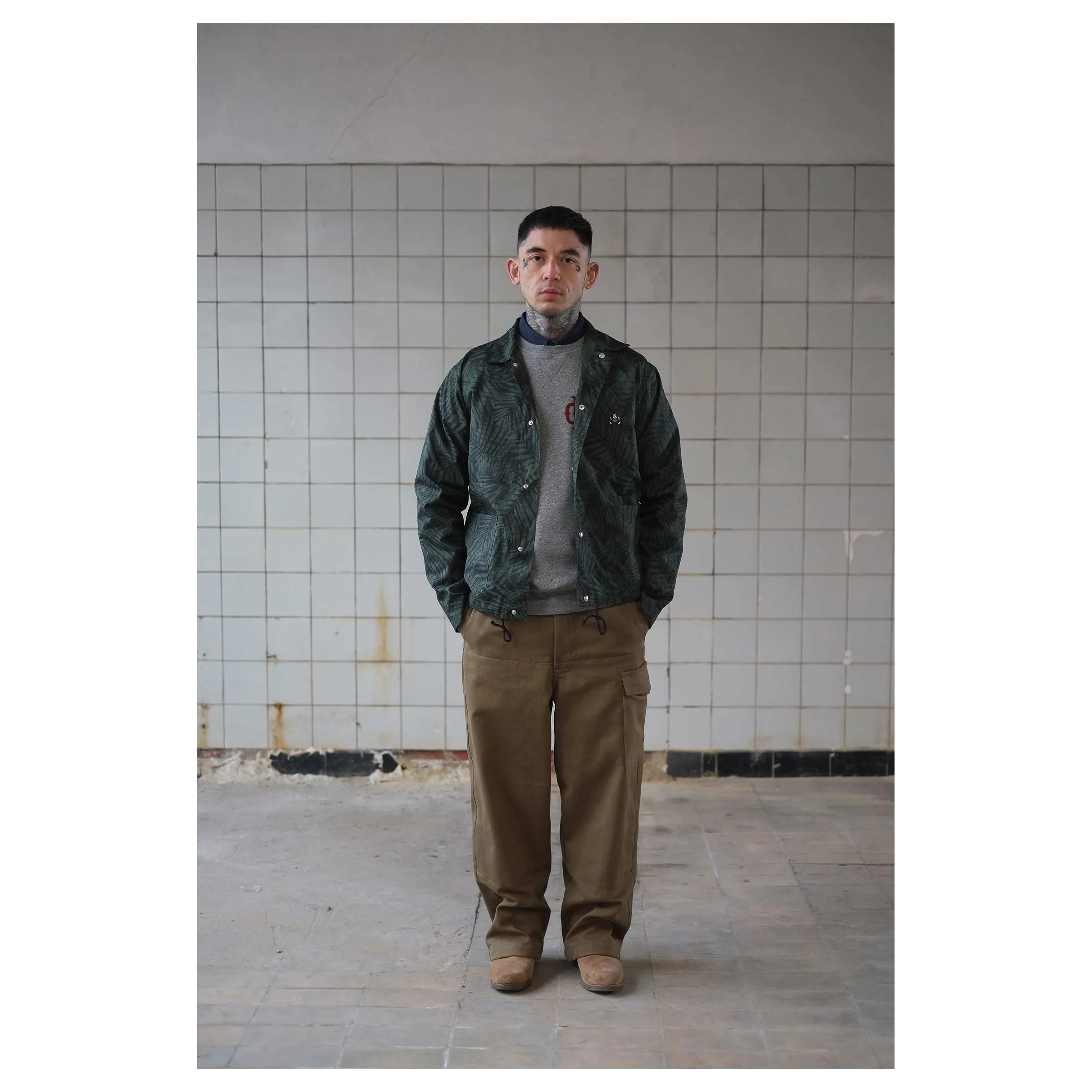 Cargo Pants Bedford Cords Drap sold by Eat Dust