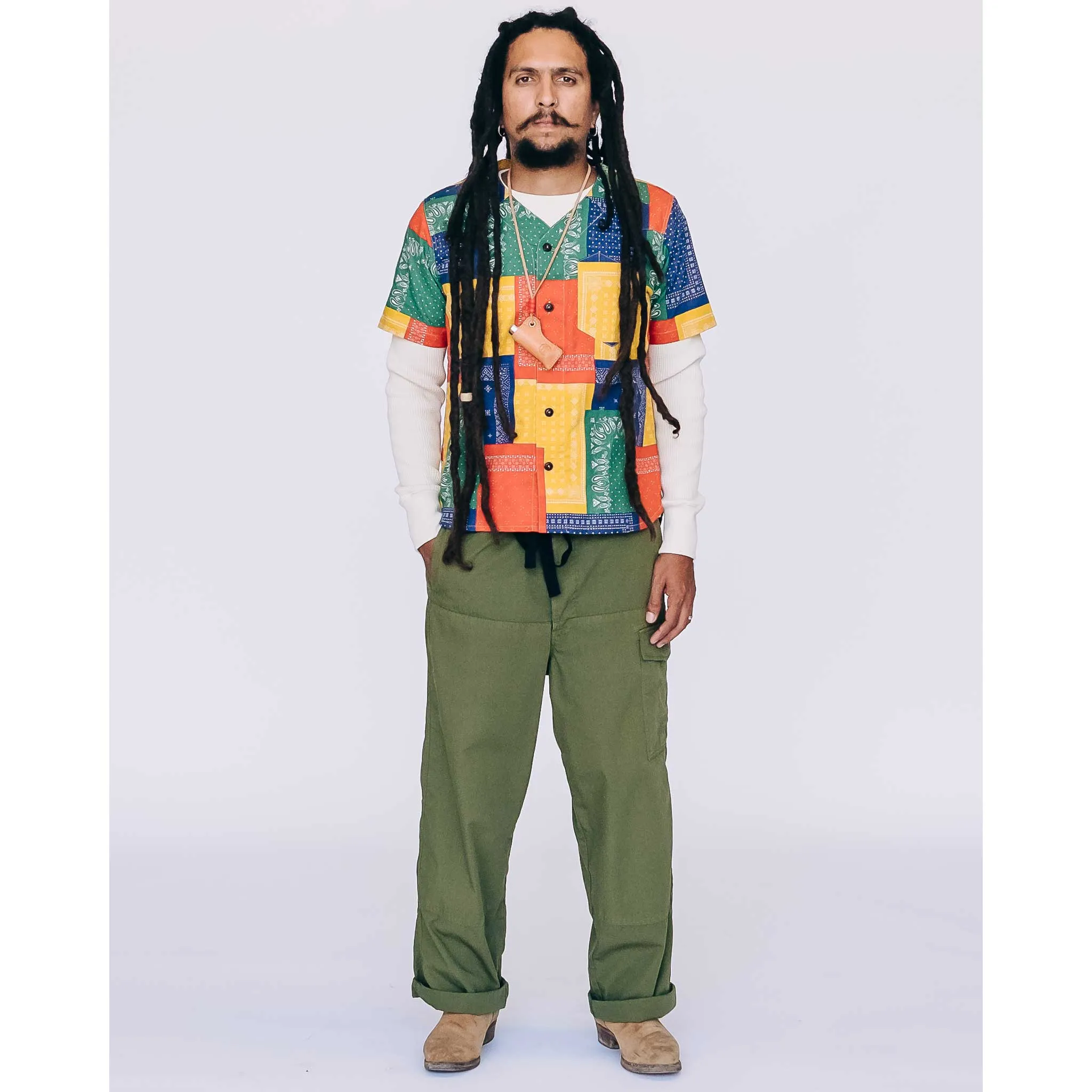 Yankee Shirt Rainbow Bandana Multi sold by Eat Dust