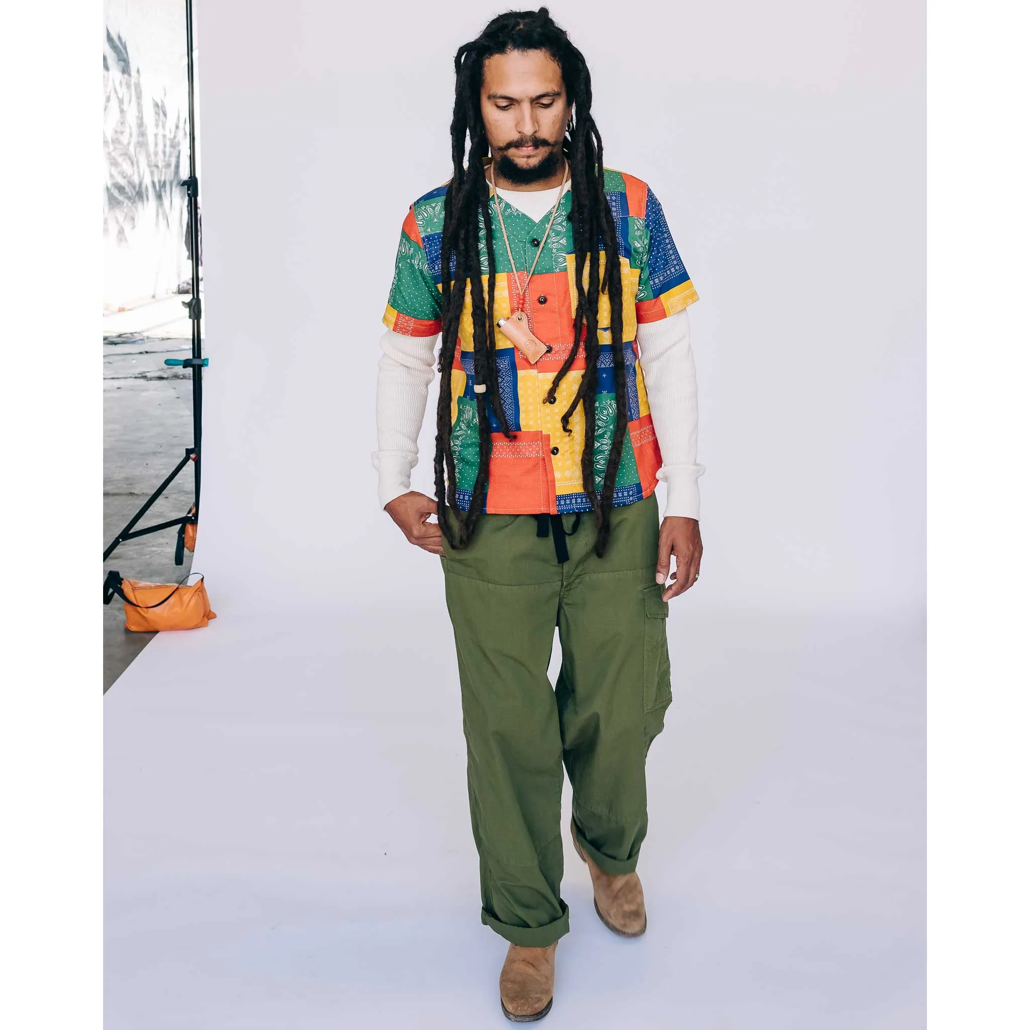 Yankee Shirt Rainbow Bandana Multi sold by Eat Dust product image thumbnail 5