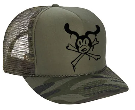 Trucker Bones Dust Nylon Camo sold by Eat Dust